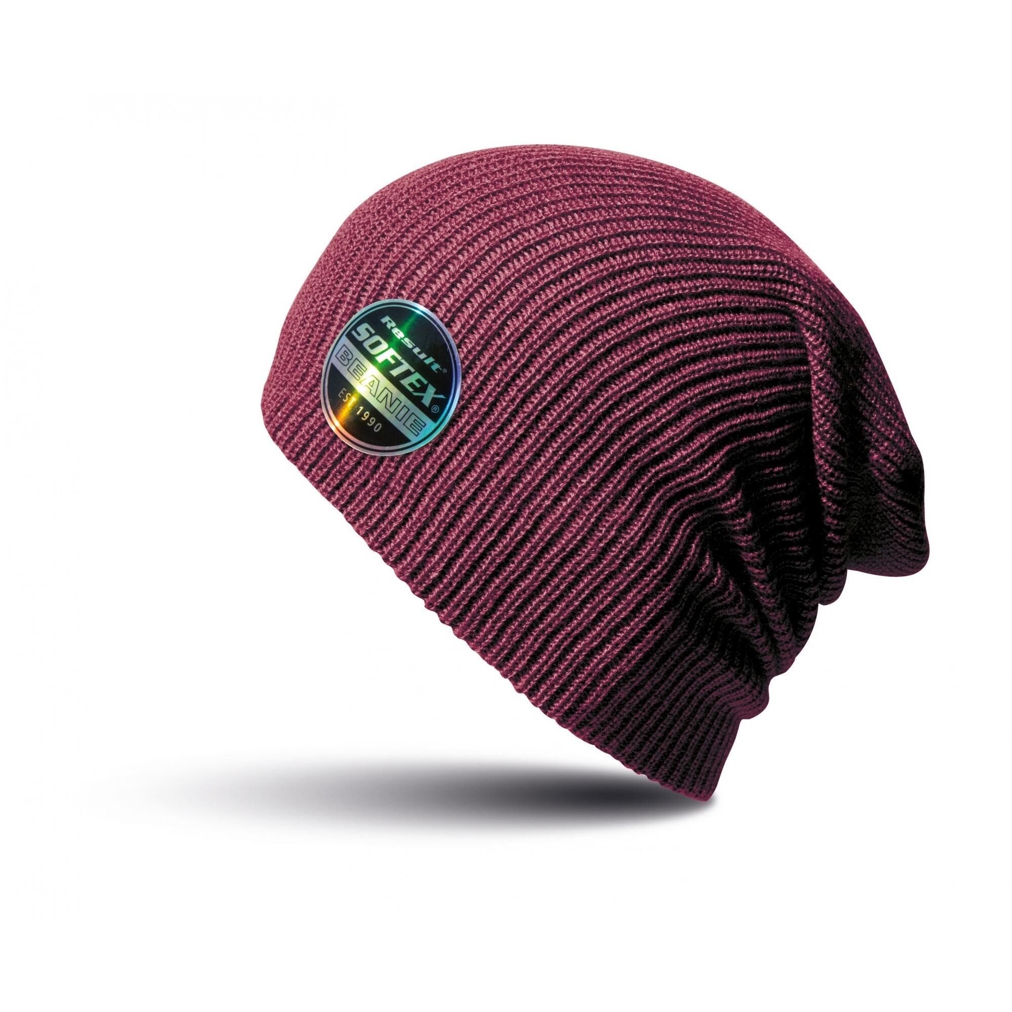 Cappello Invernale In Softex Result Rosso Claret 2/3