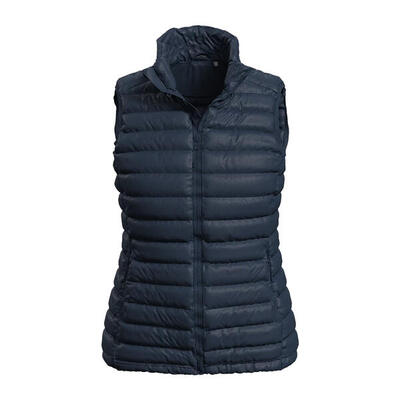 Gilet Imbottita Donna Stedman Lux Azzurro Di Mezzanotte