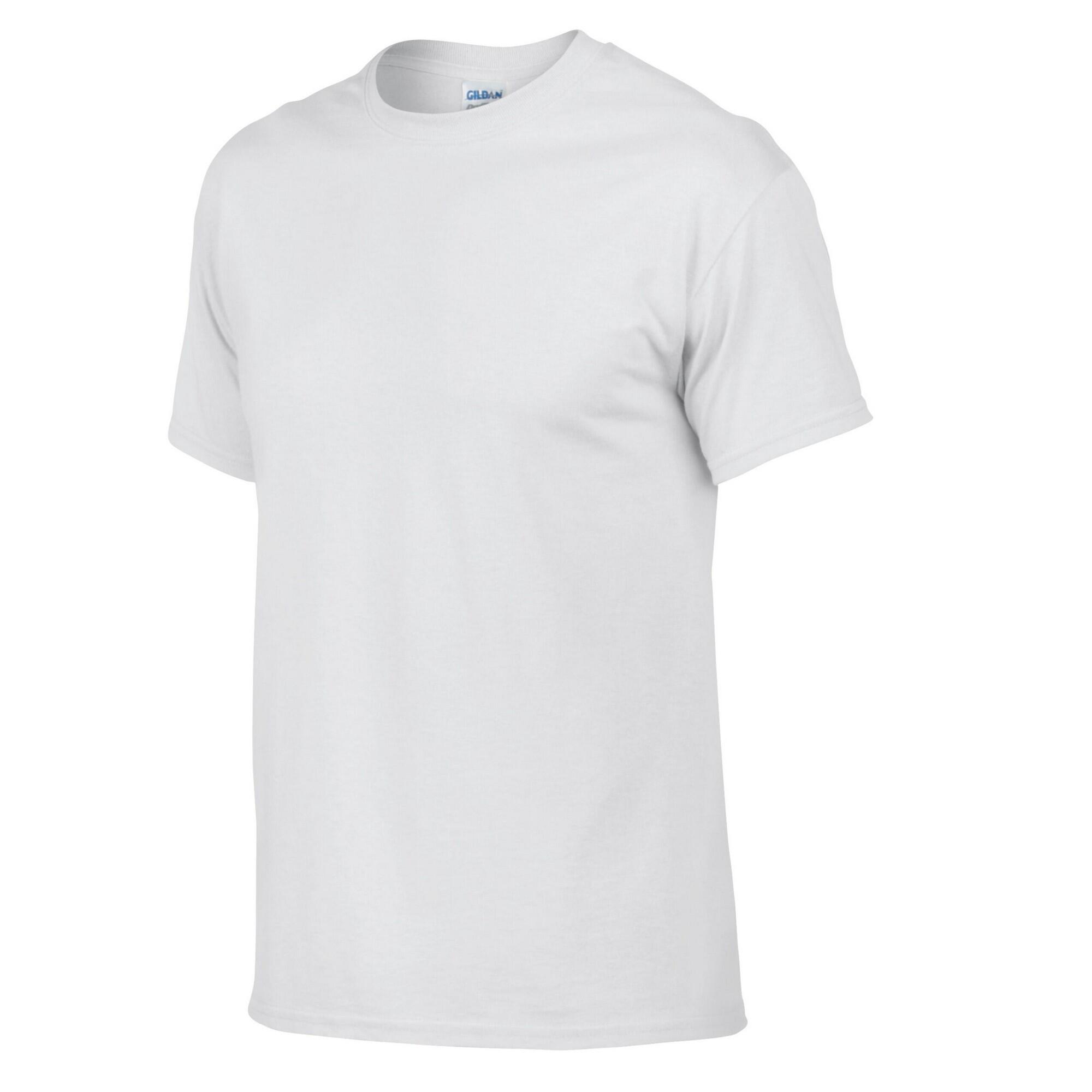 Unisex Adult DryBlend TShirt (White) 3/3