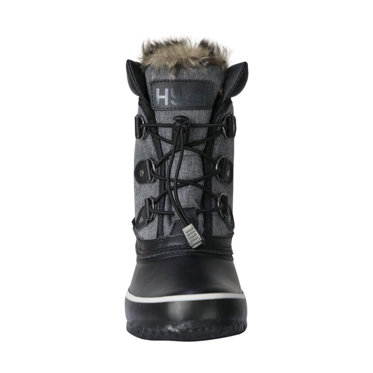 Womens/Ladies Mont Dolent Short Riding Boots (Slate Grey) 3/3
