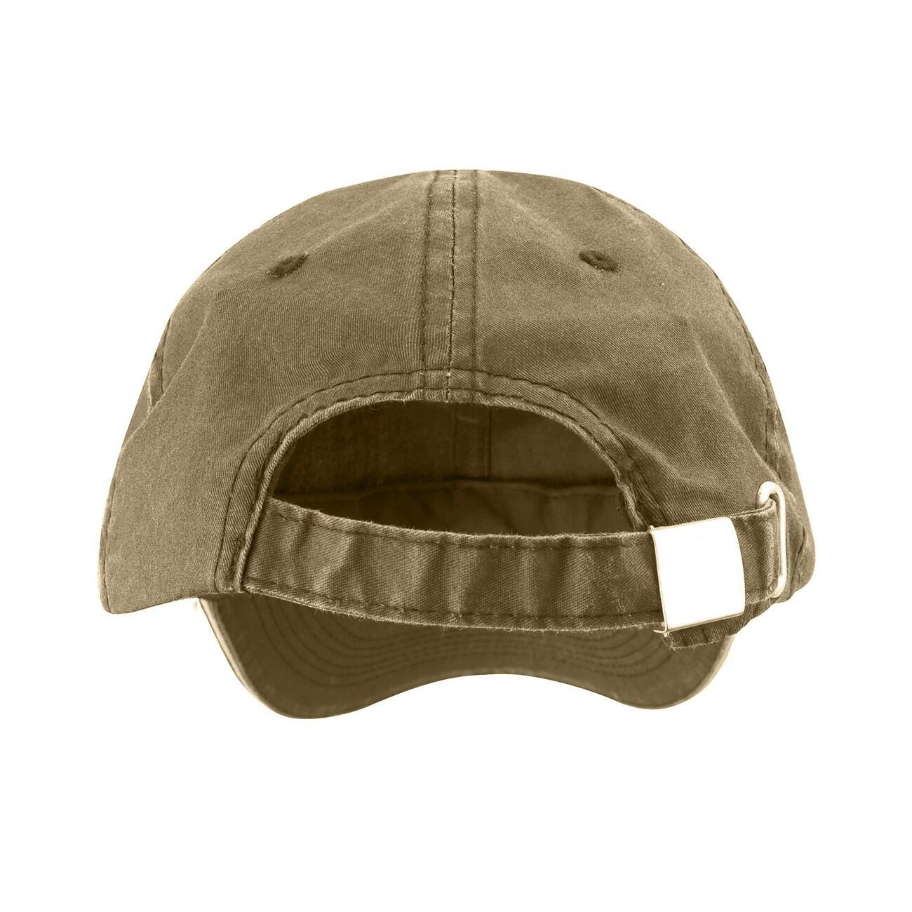 Washed Baseball Cap (Olive) 2/3