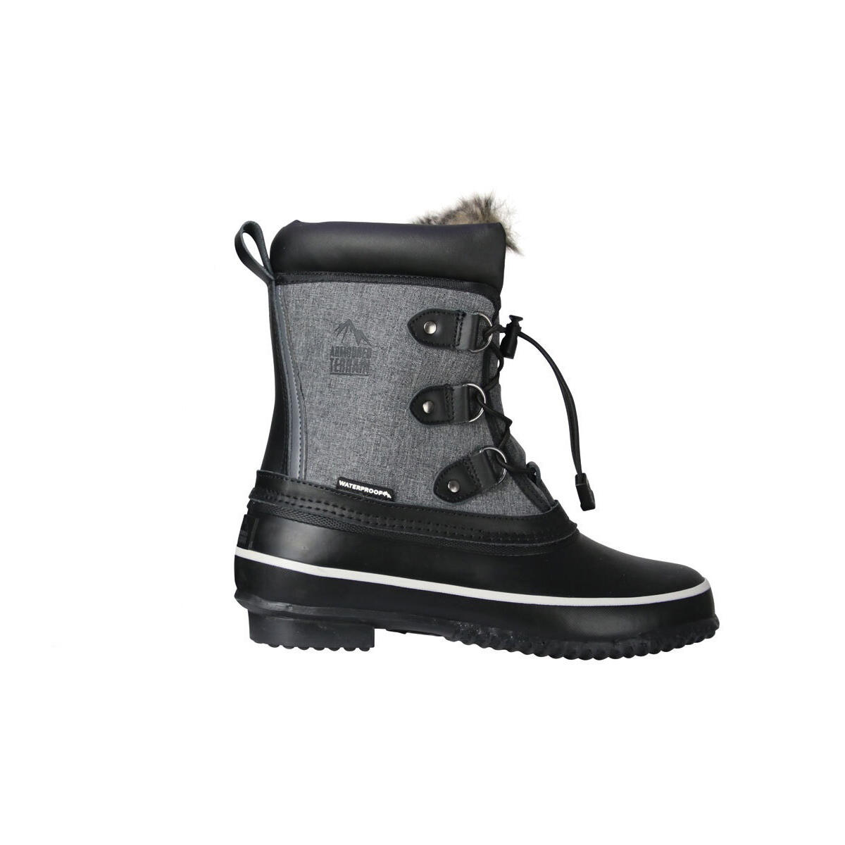 Womens/Ladies Mont Dolent Short Riding Boots (Slate Grey) 1/3