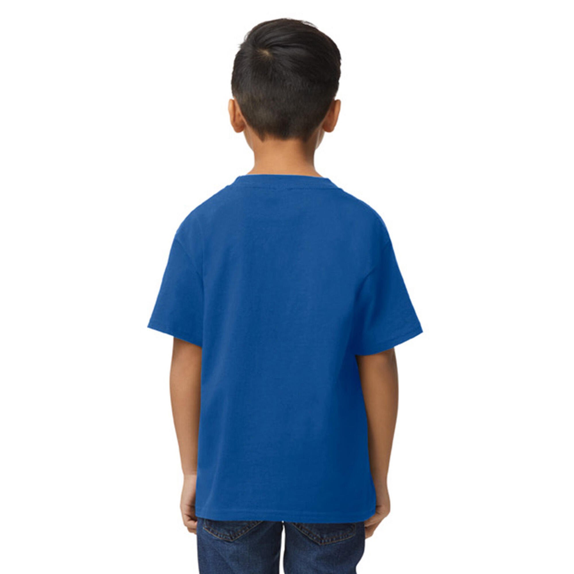 Childrens/Kids Softstyle Midweight TShirt (Royal Blue) 3/4