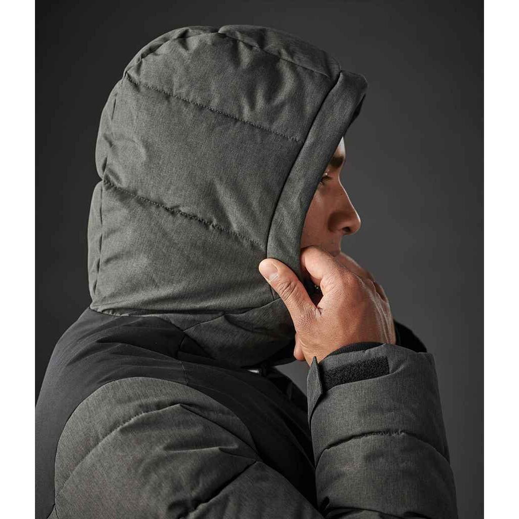 Mens Oslo HD Parka (Grey Heather) 4/4