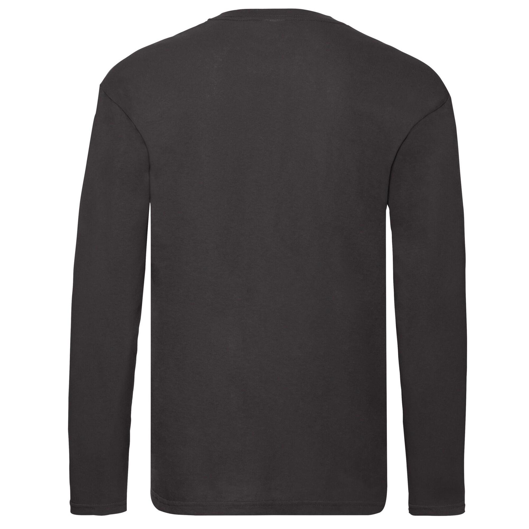 Mens Original LongSleeved TShirt (Black) 3/4