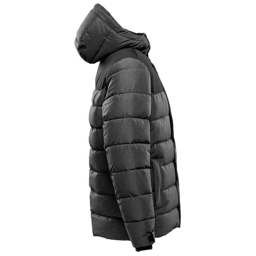 Mens Oslo HD Parka (Grey Heather) 3/4