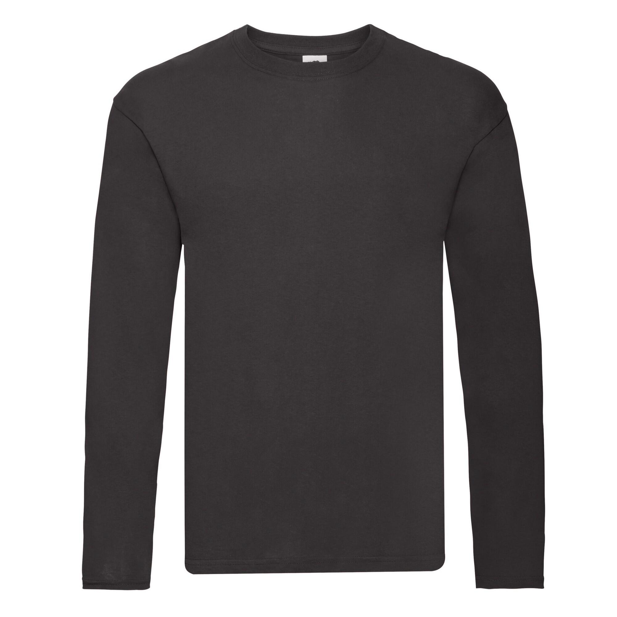 Mens Original LongSleeved TShirt (Black) 1/4