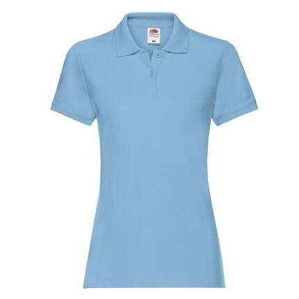 Polo PREMIUM Femme (Azur)