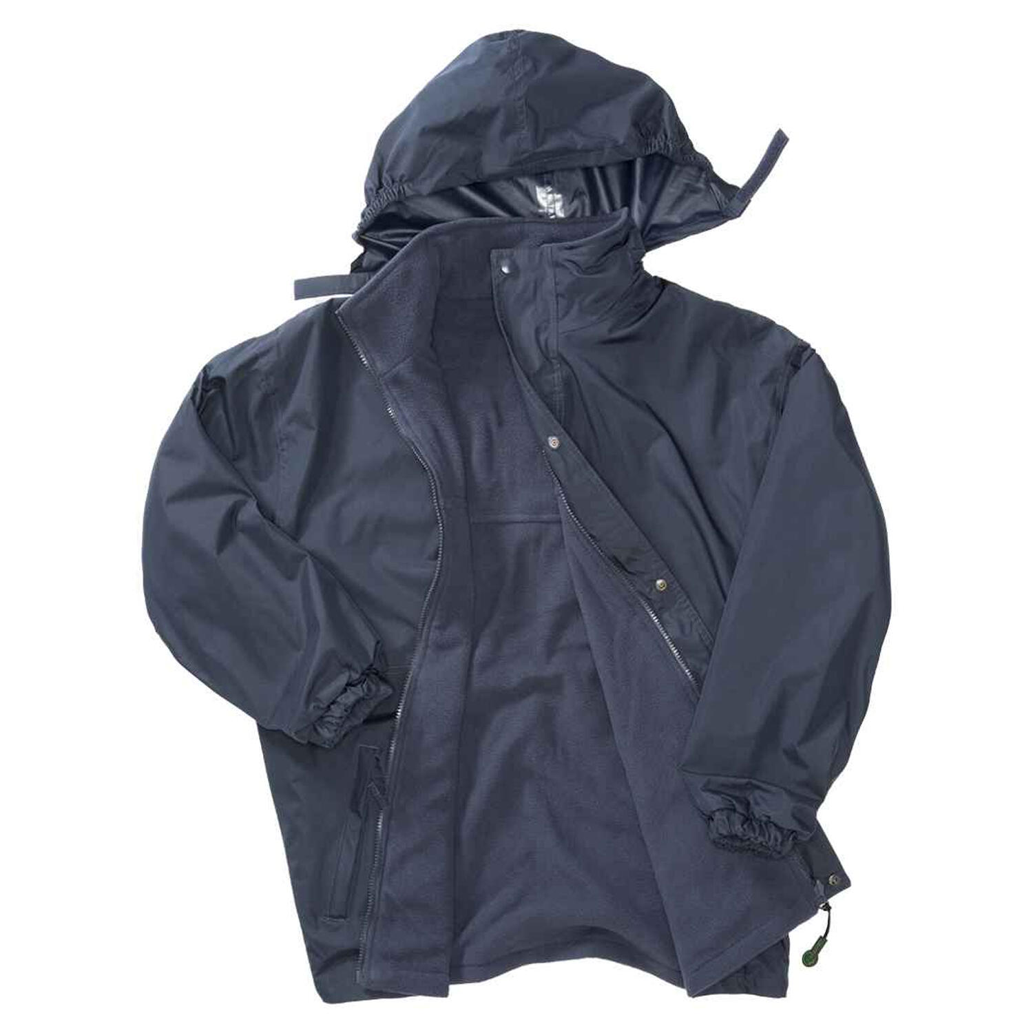 Giaccone Reversibile Uomo Result Blu Navy 3/4