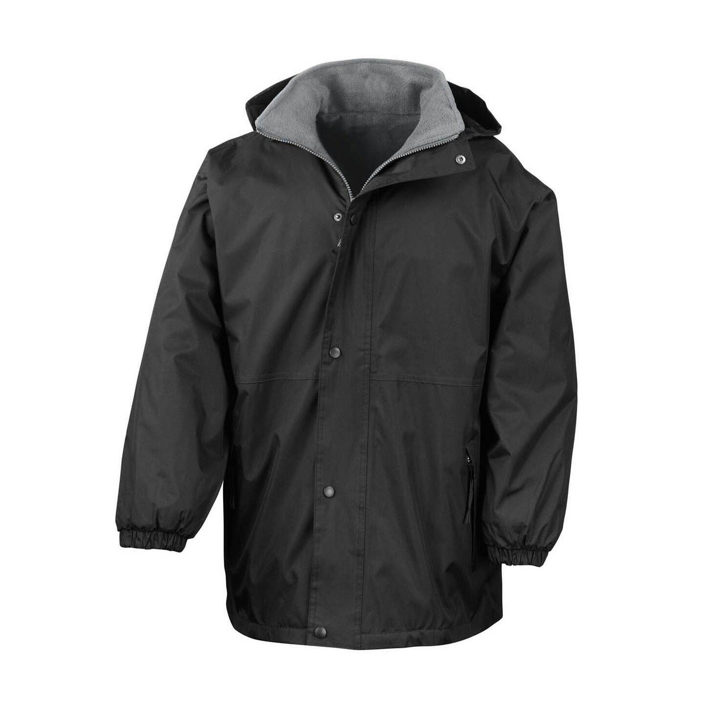 Mens Reversible StormDri 4,000 Waterproof Windproof Anti Pilling Fleece Jacket 1/3