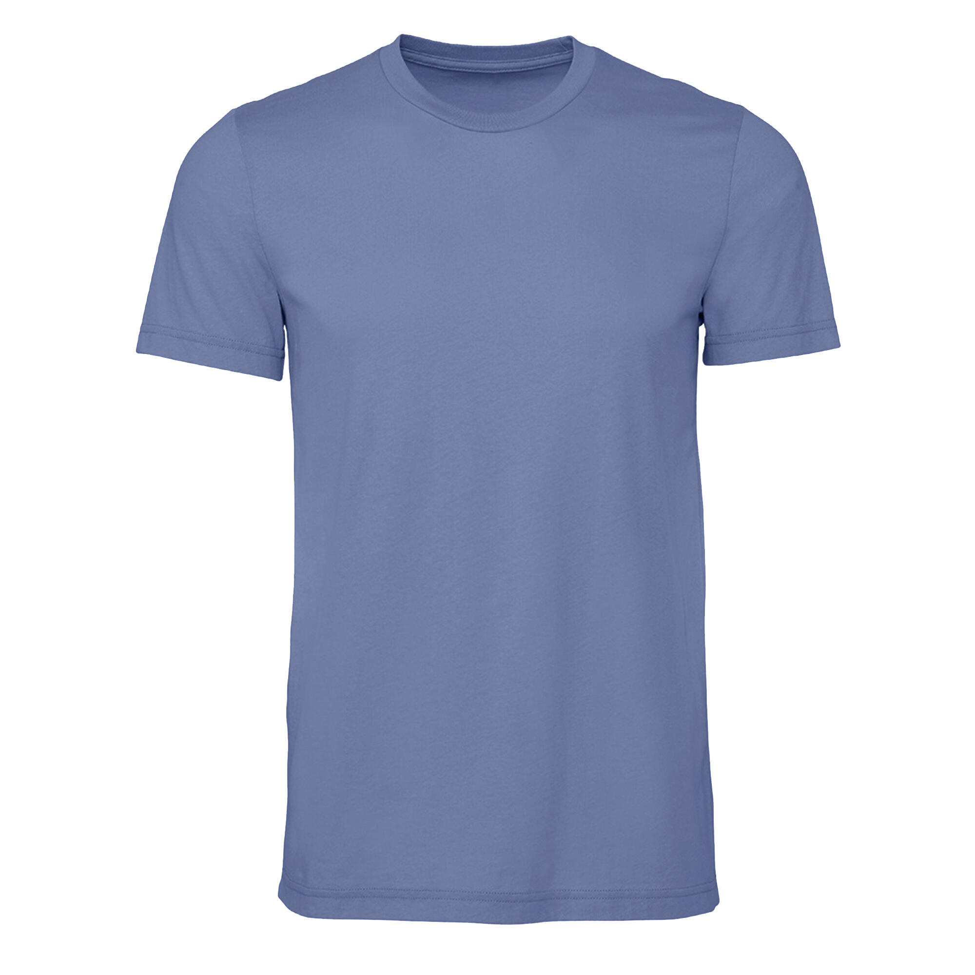 Mens Midweight Soft Touch TShirt (Violet) 2/3