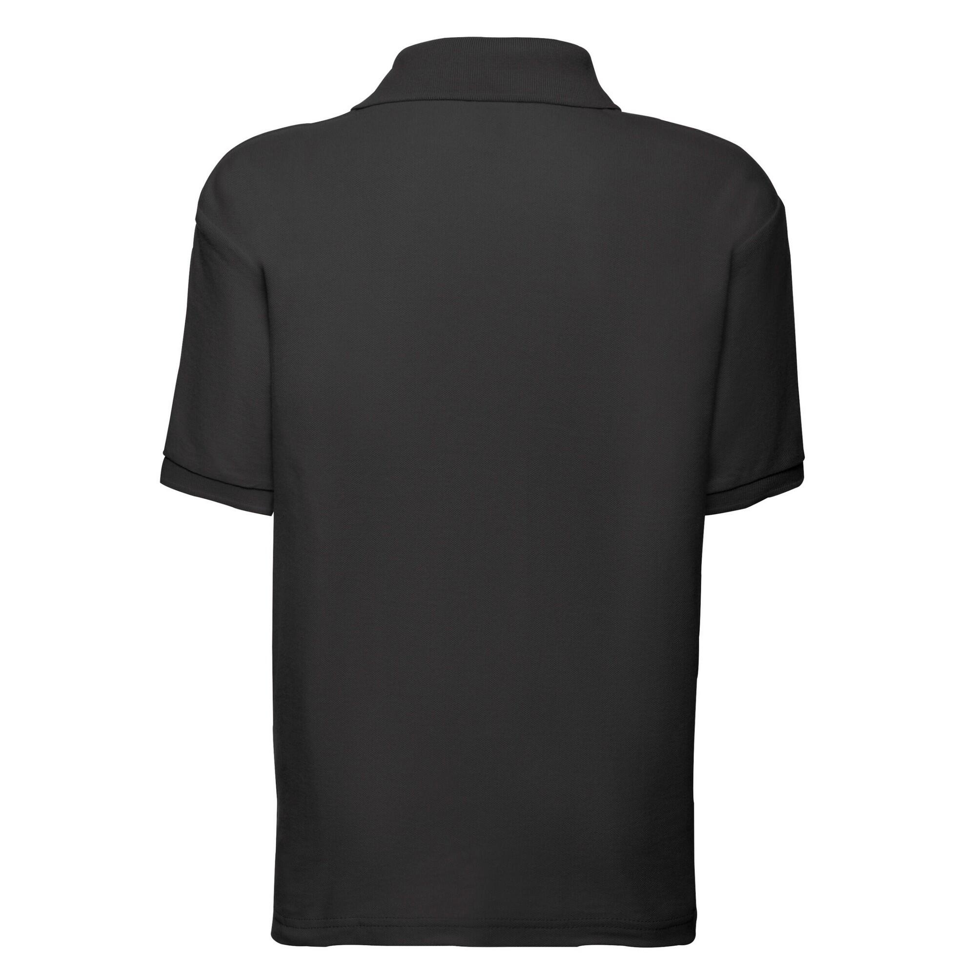 Polo 65/35 Enfant (Noir) 2/3