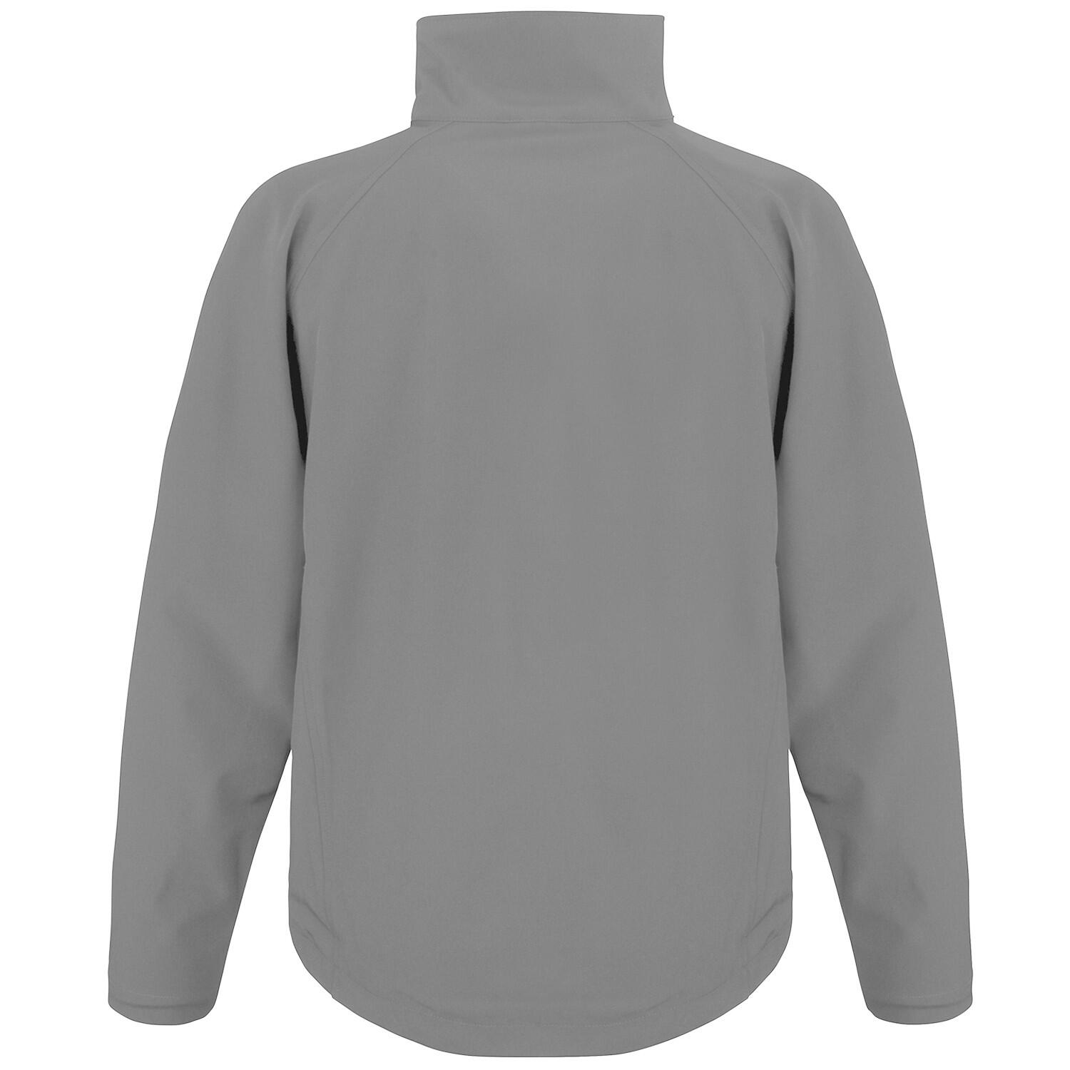 Giacca Soft Shell Uomo Result Argento 2/3