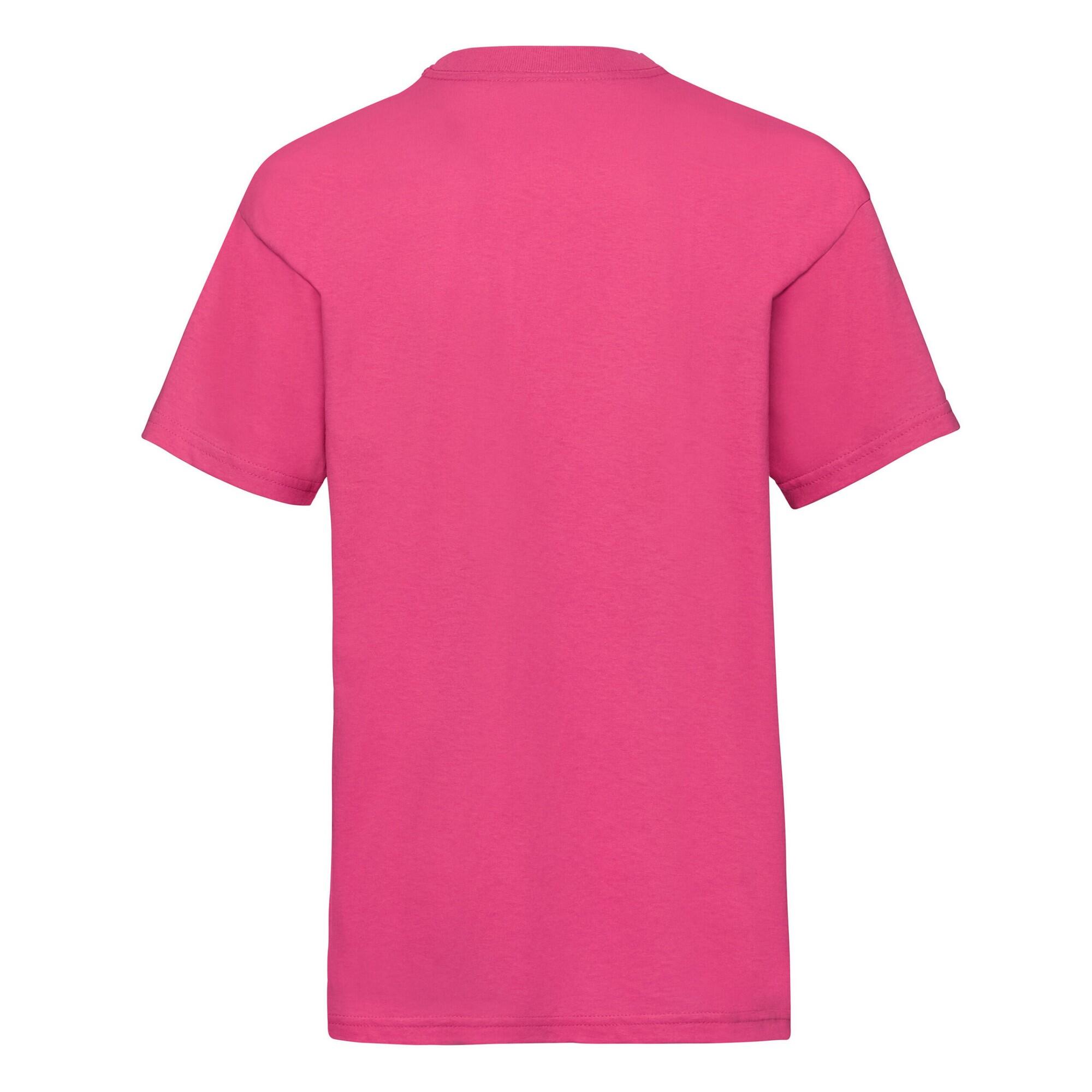 "Value" TShirt für Kinder Fuchsie 2/2