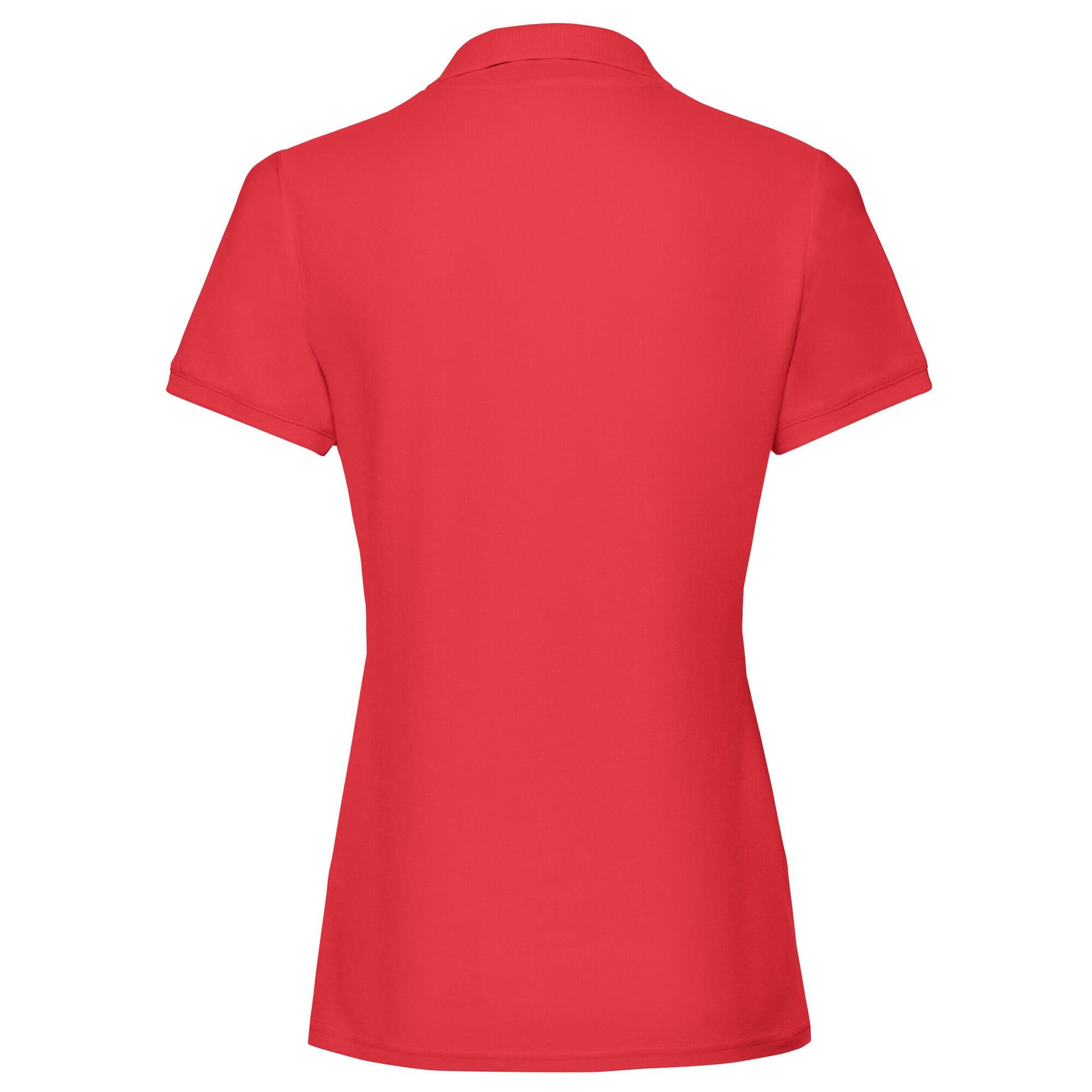 Polo PREMIUM Femme (Rouge) 2/3