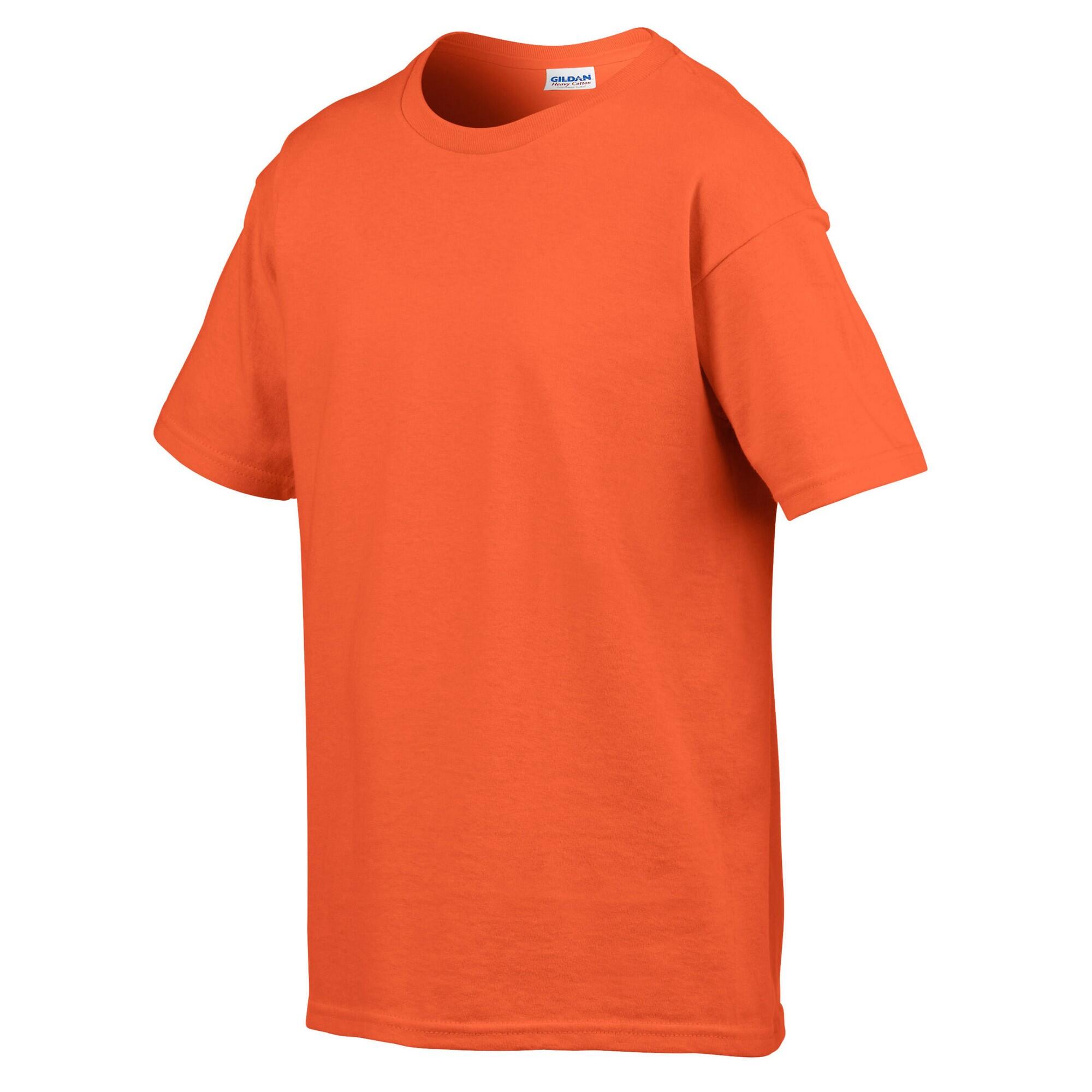 SoftStyle TShirt Kinder Orange 3/3