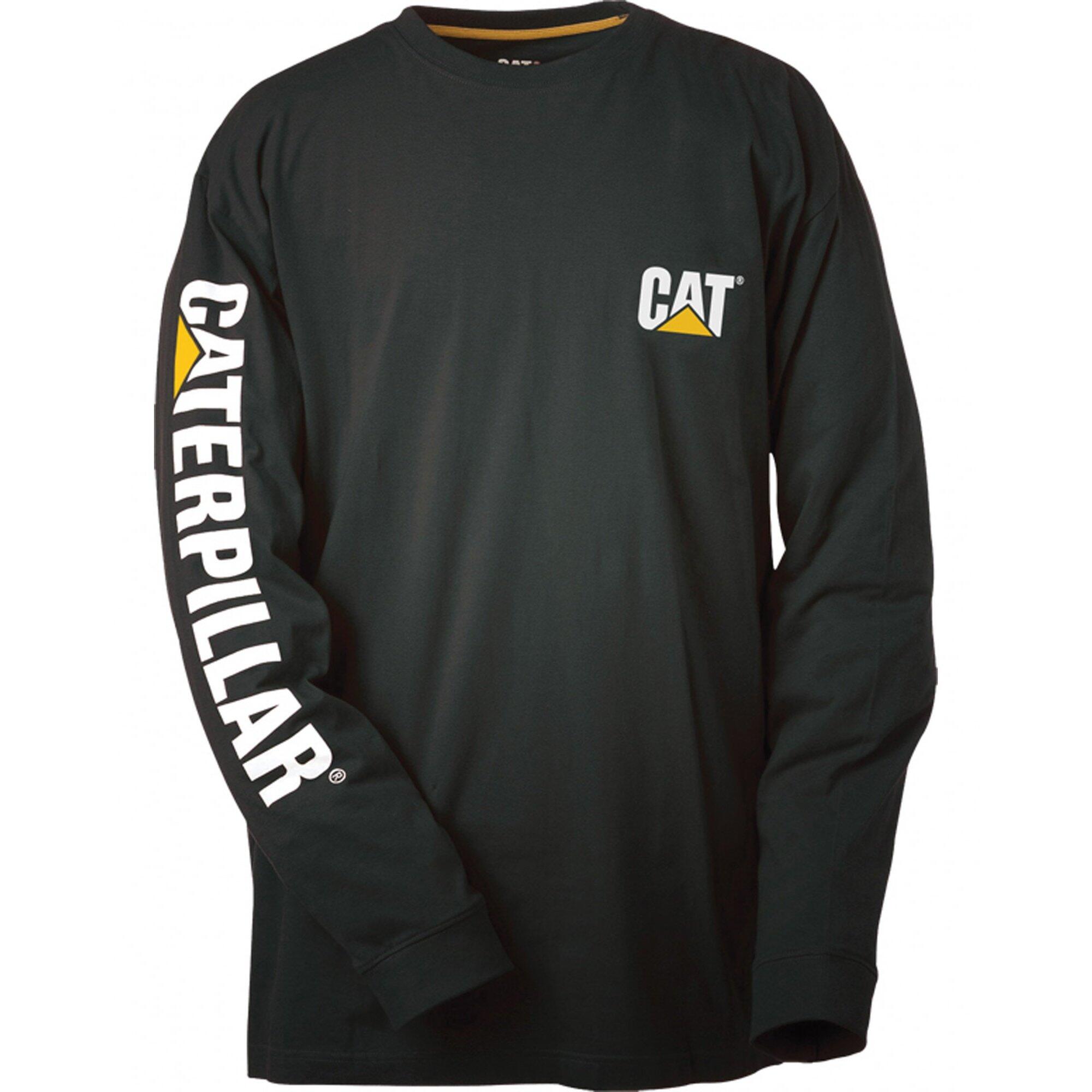 Handelsmerk Banner L/S Tee / Heren TShirts / Tee Shirts (Zwart) 2/7