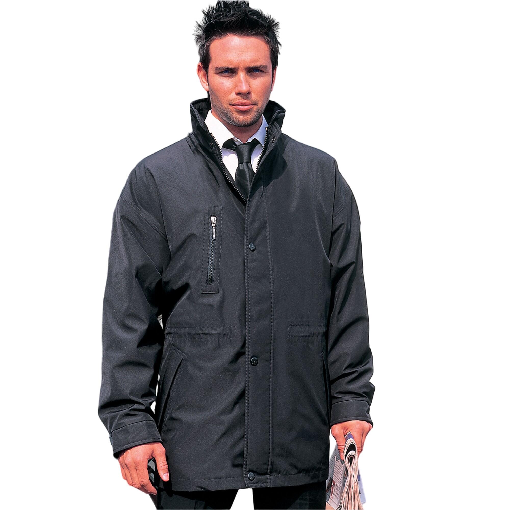 Mens City Executive Jacket (Black) 2/3