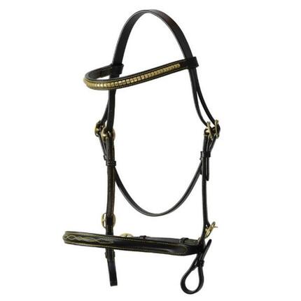 Bride Pour Chevaux INHAND (Noir)