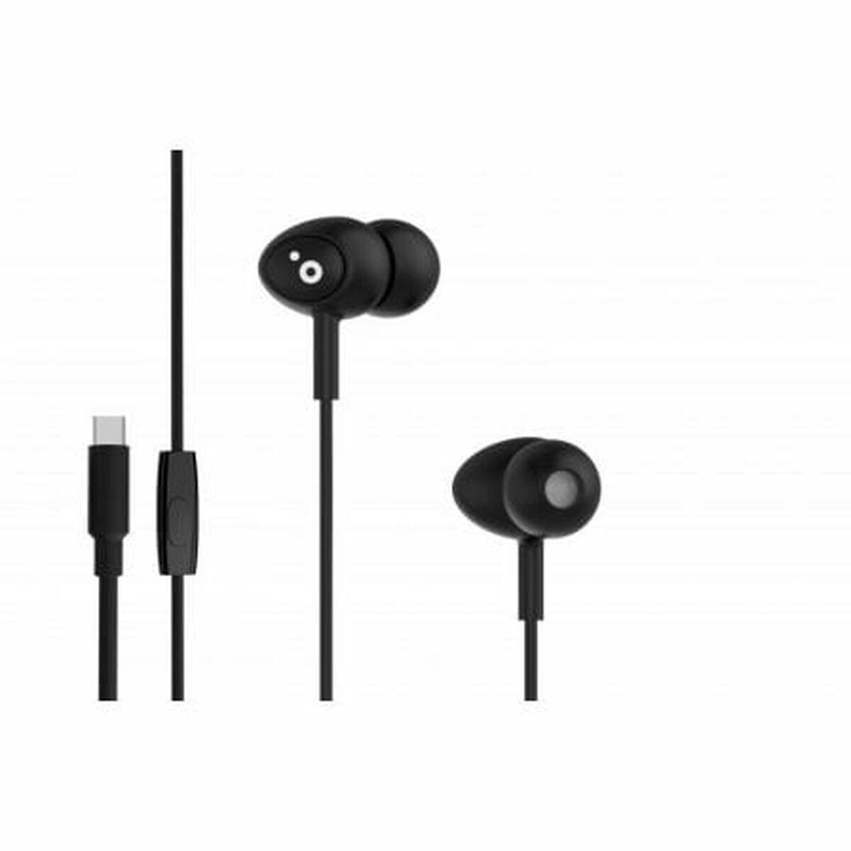 SUNSTECH Auricolari Sunstech BEATCBK Nero
