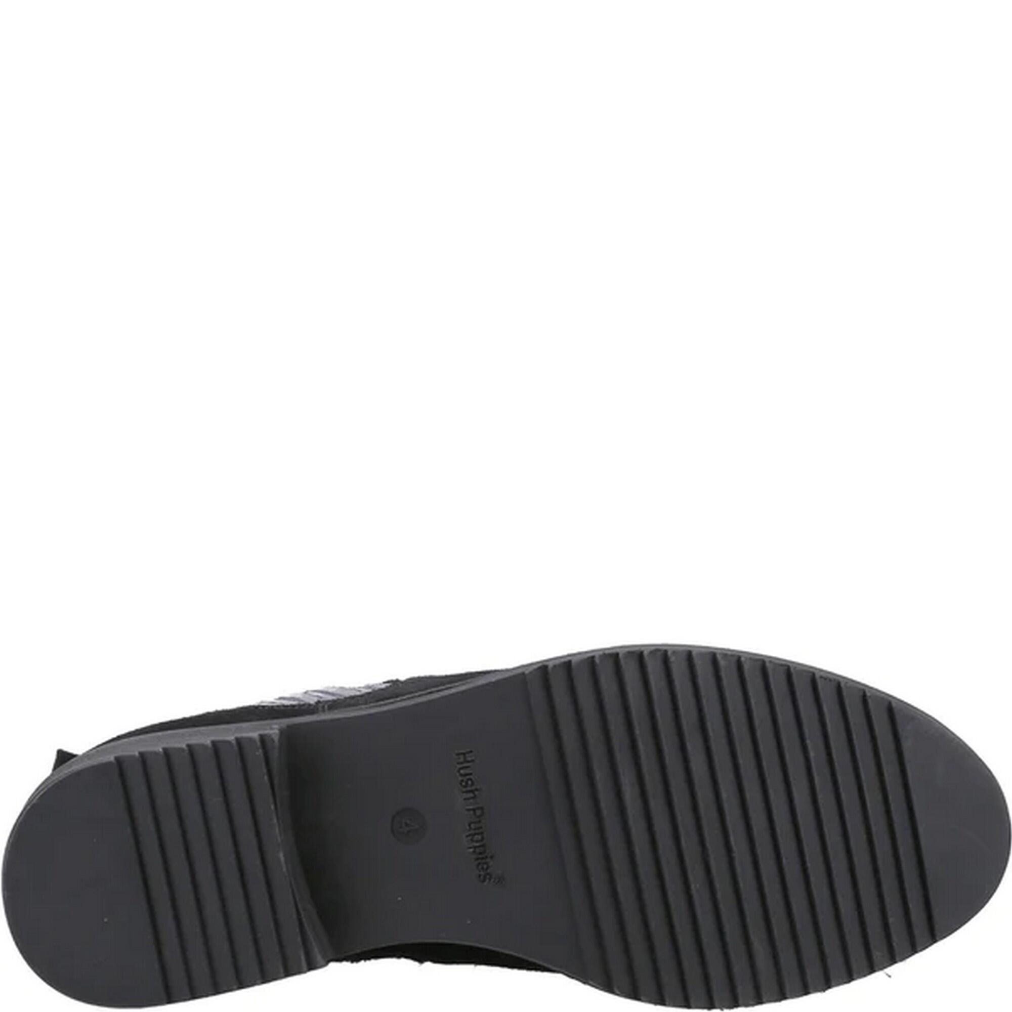 Stiefeletten "Stella", Leder Damen Schwarz 3/4