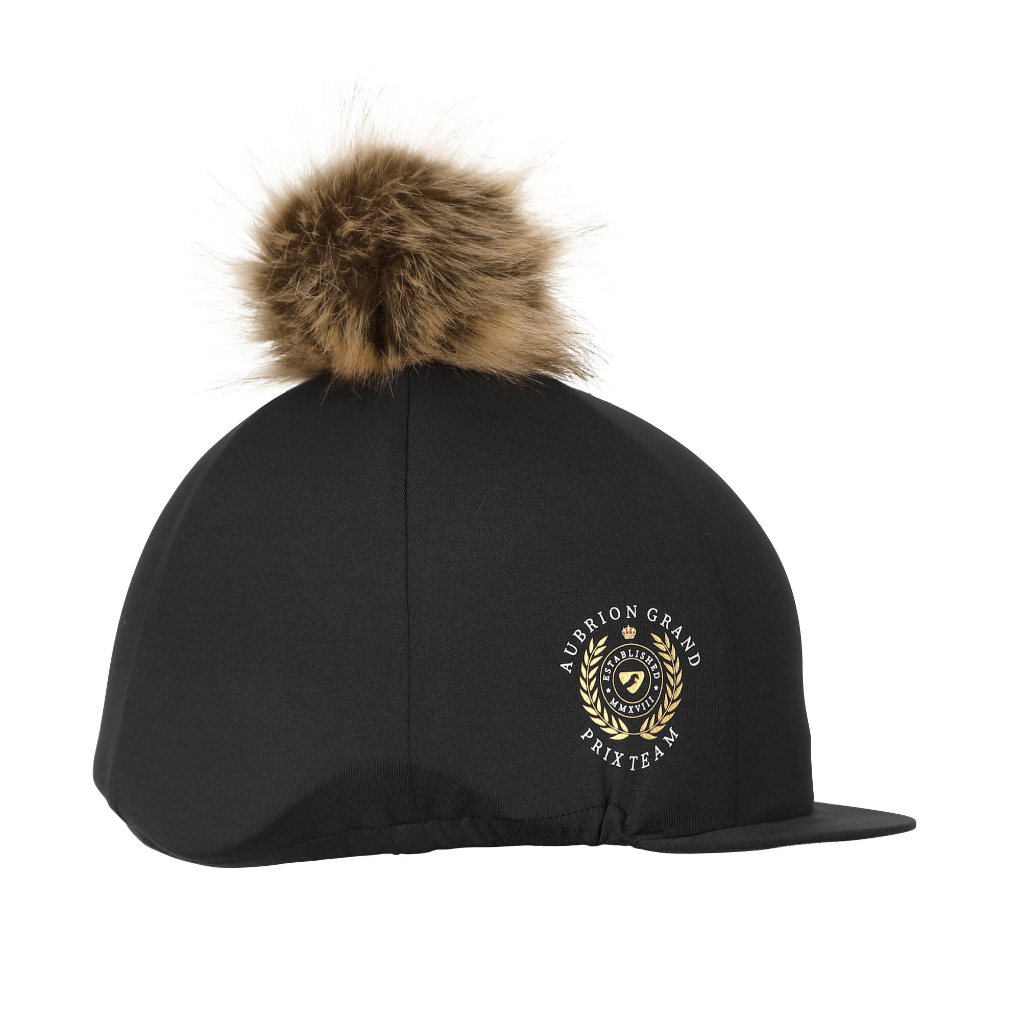 AUBRION Team Pom Pom Hat Silk (Black)