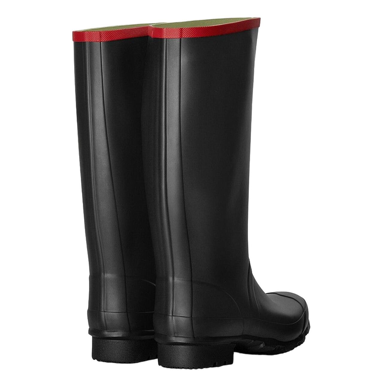 Mens Argyll Mid Cut Wellington Boots (Black) 2/4