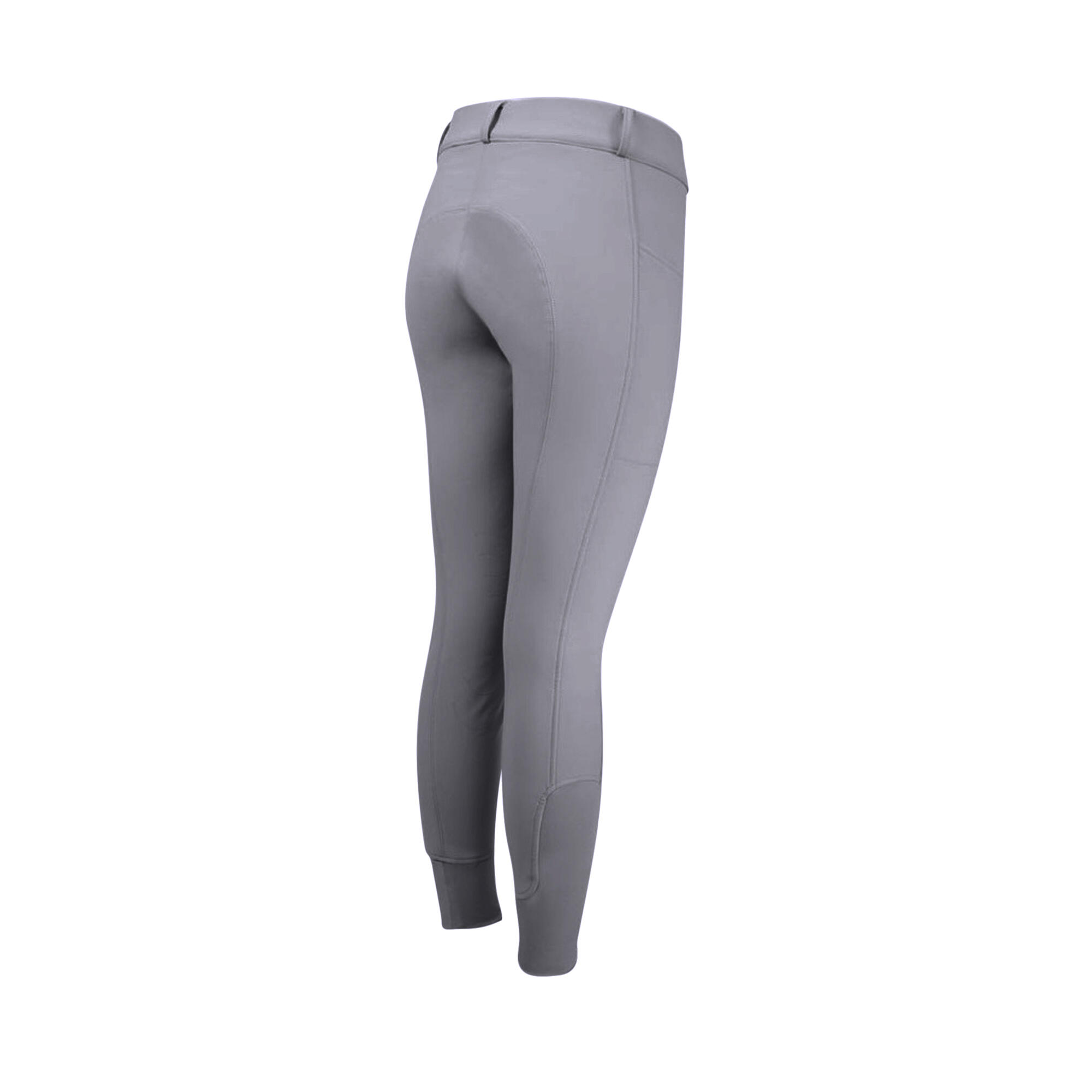 Collant D'équitation GLACIAL Donna (Grigio) 2/4