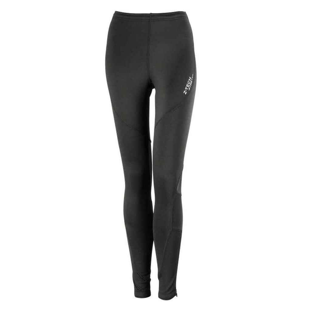 Womens/Ladies Sprint Logo Jogging Bottoms (Black) 1/3