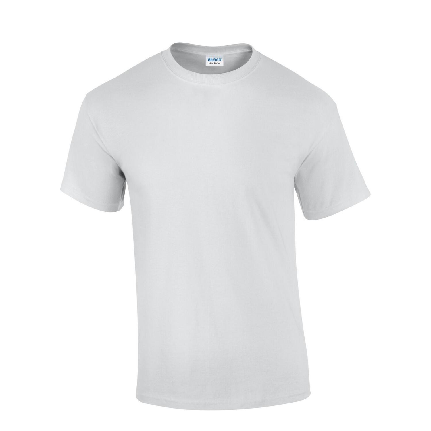 Unisex Adult Ultra Cotton TShirt (White) 1/3