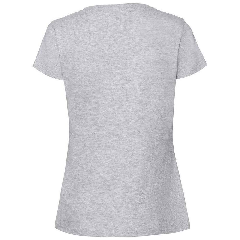 Womens/Ladies Premium TShirt (Heather Grey) 2/3