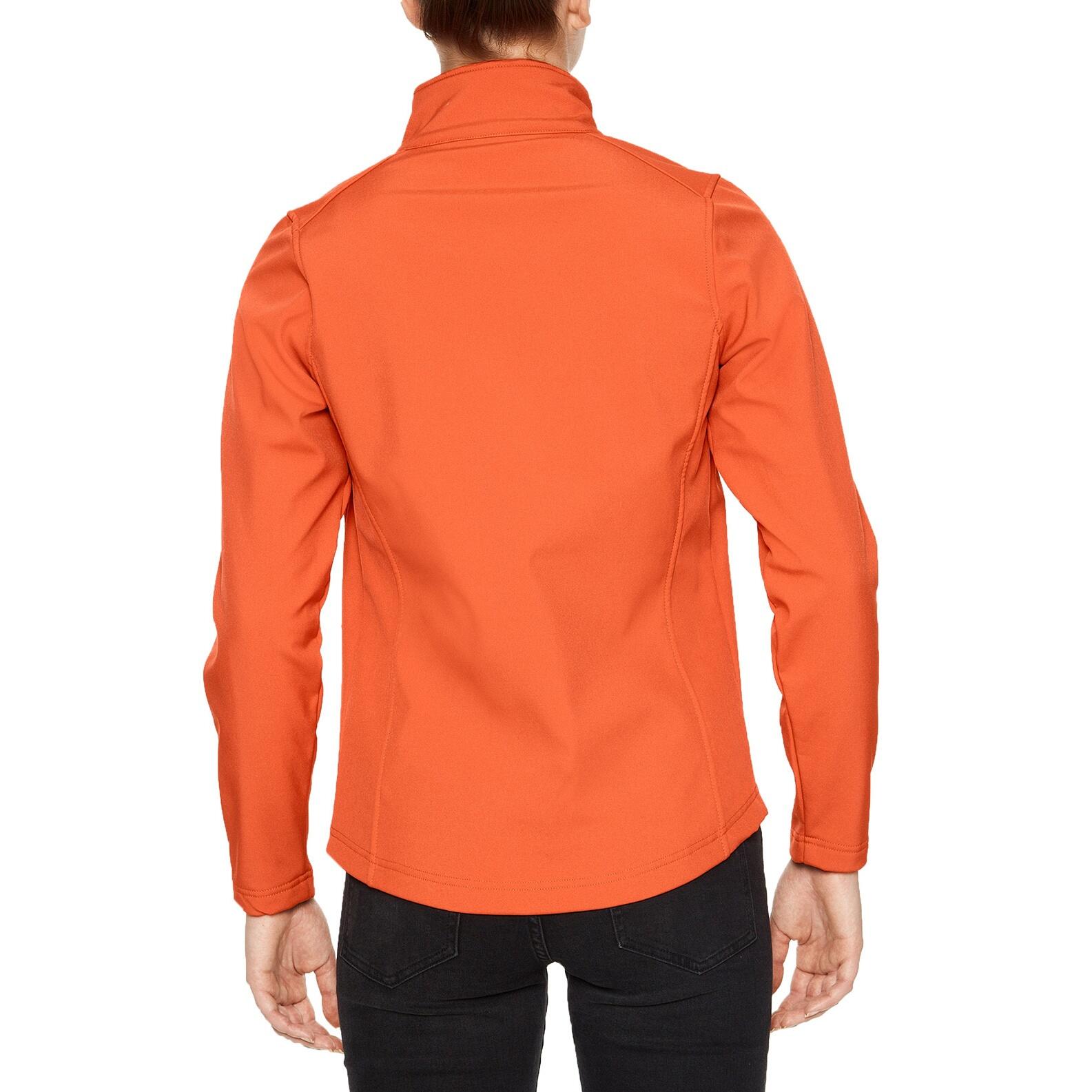 Womens/Ladies Hammer Soft Shell Jacket (Orange) 2/3