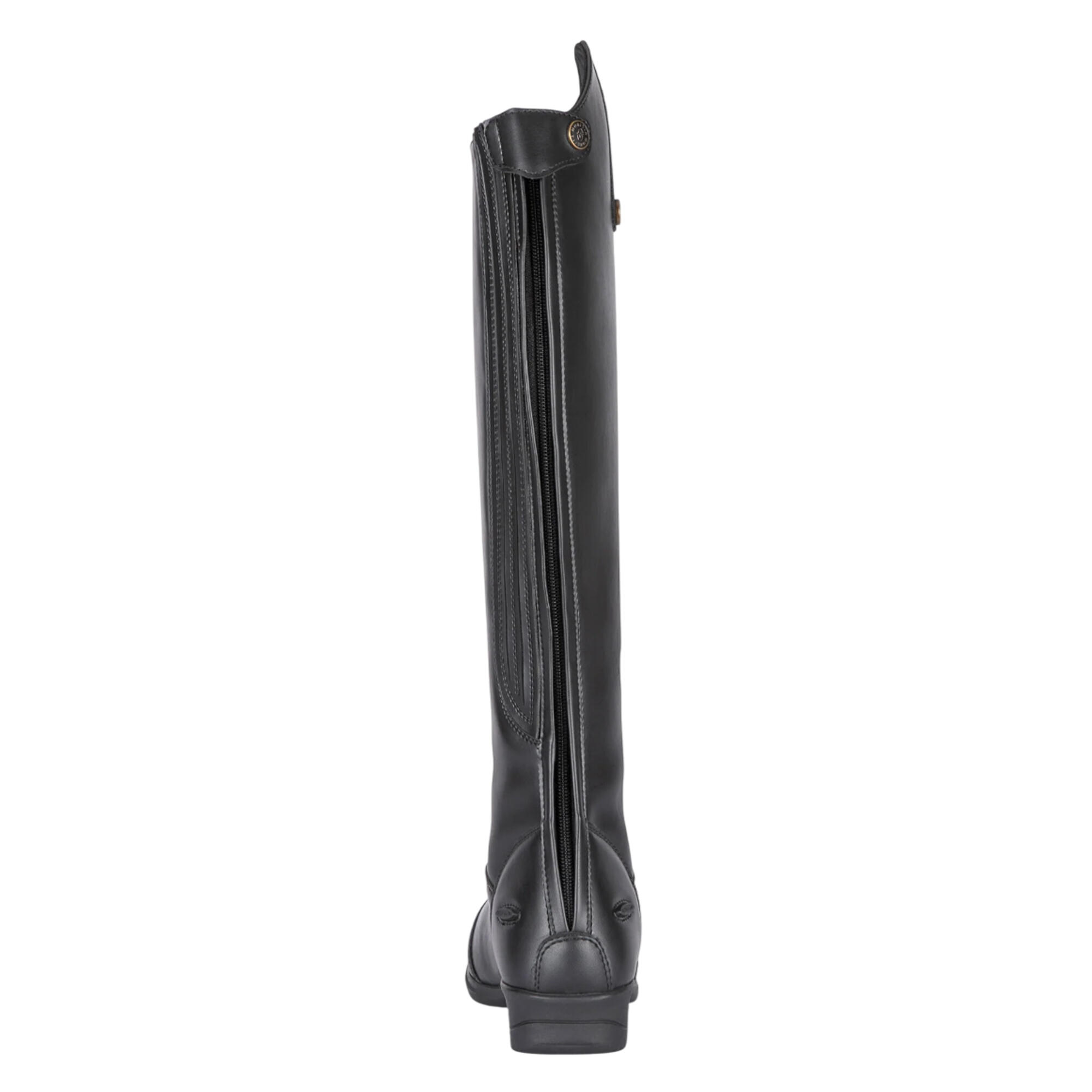 Womens/Ladies Marcia Long Riding Boots (Black) 2/4