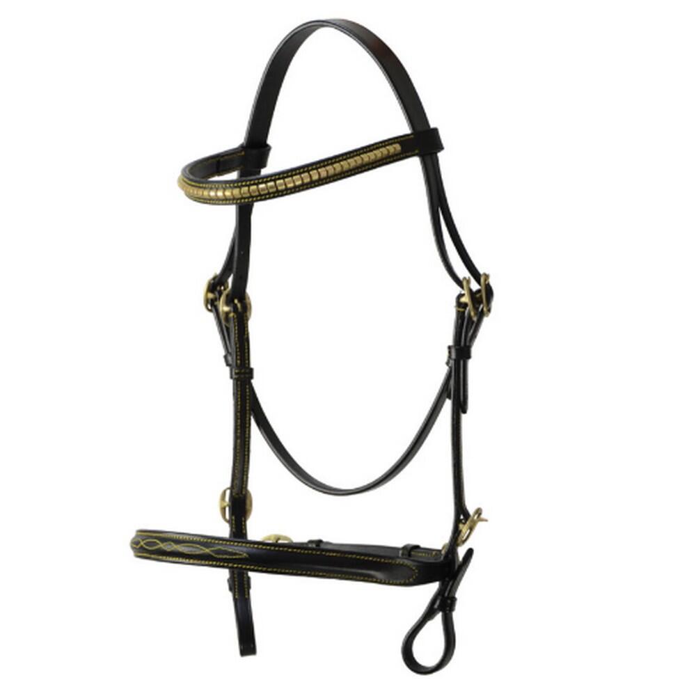 HY InHand Leather Bridle (Brown)
