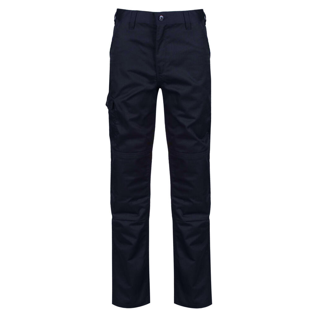 Mens Cargo Waterproof Trousers (Navy)