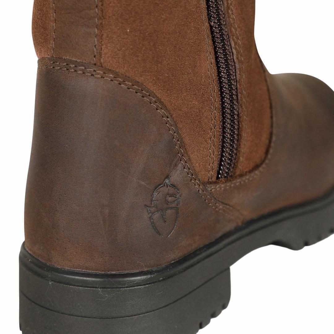 Landstiefel "Savona", Leder Kinder Braun 2/6