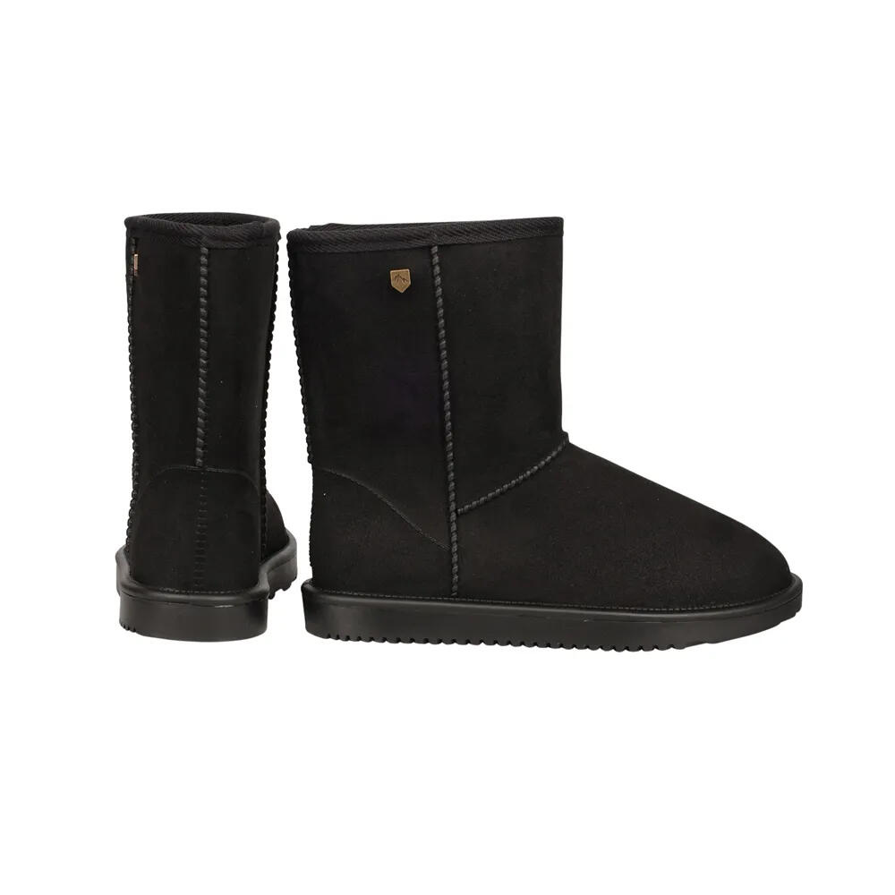 Womens/Ladies Chisworth Fleece Waterproof Ankle Boots (Black) 2/2