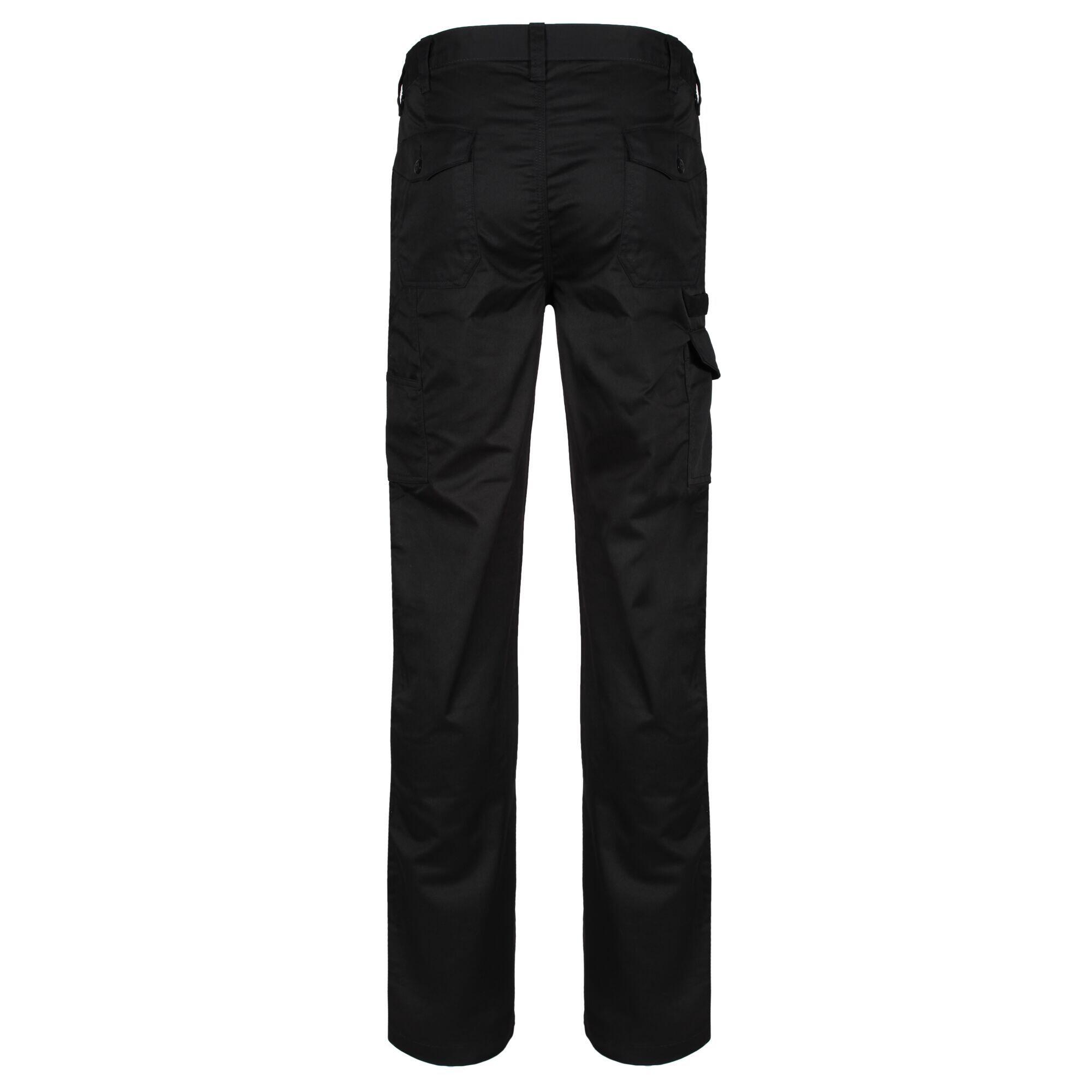 Mens Waterproof Trousers (Traffic Black) 2/4