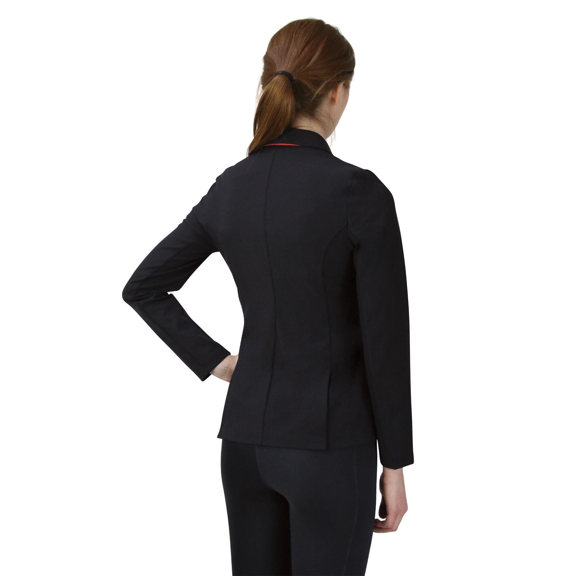Childrens/Kids Silvia Show Jumping Jacket (Black) 3/4