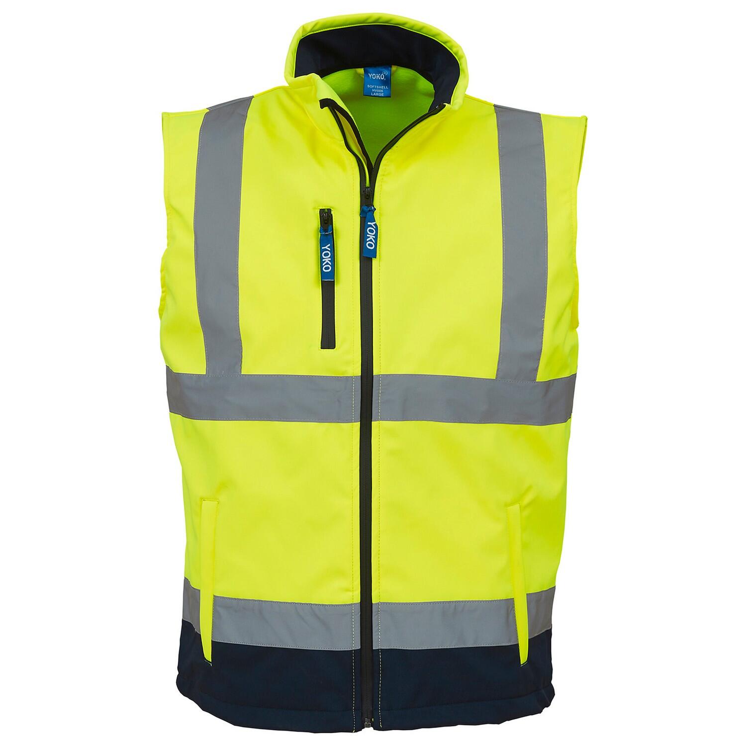 yellow / navy blue