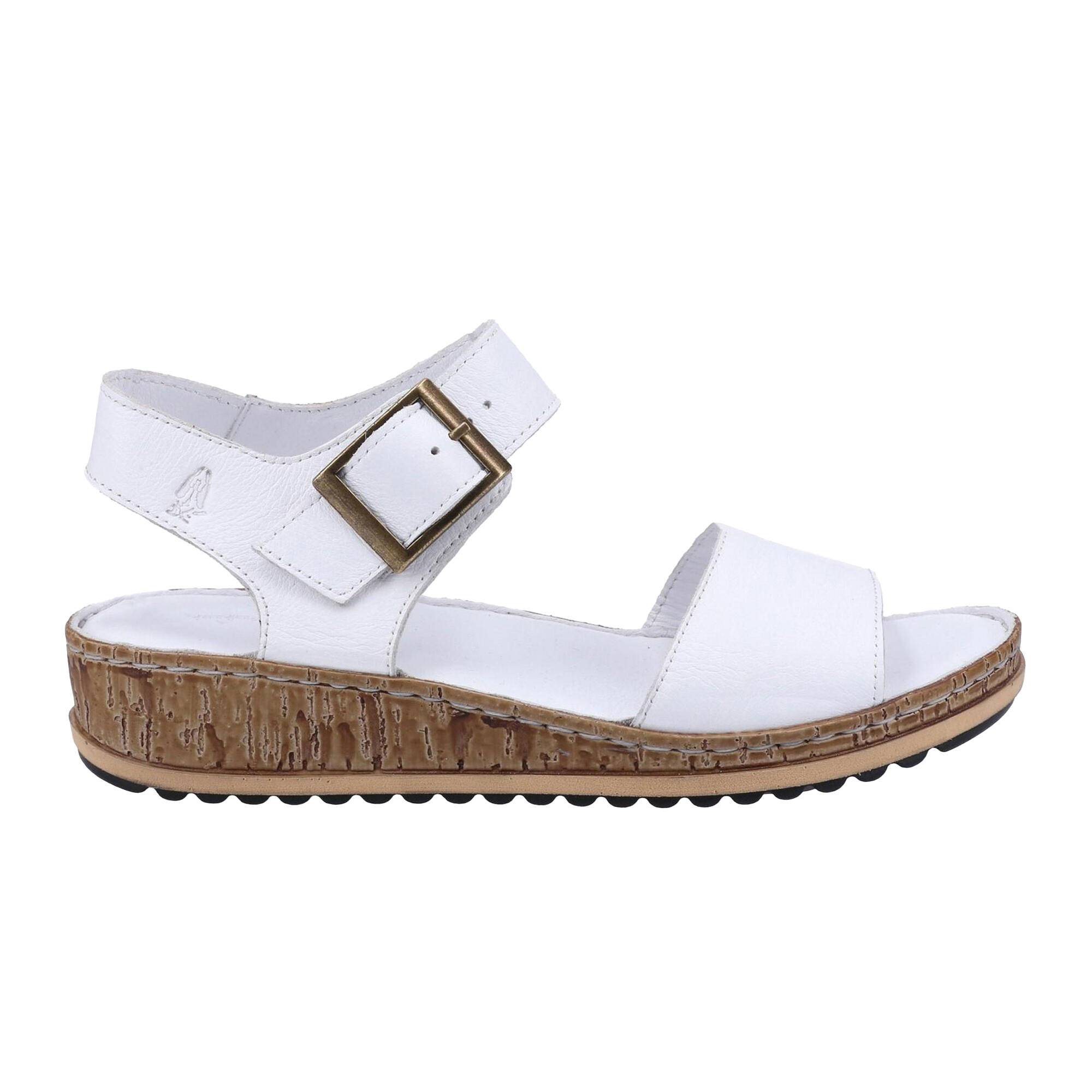 Sandalen "Ellie", Leder Damen Weiß 3/3