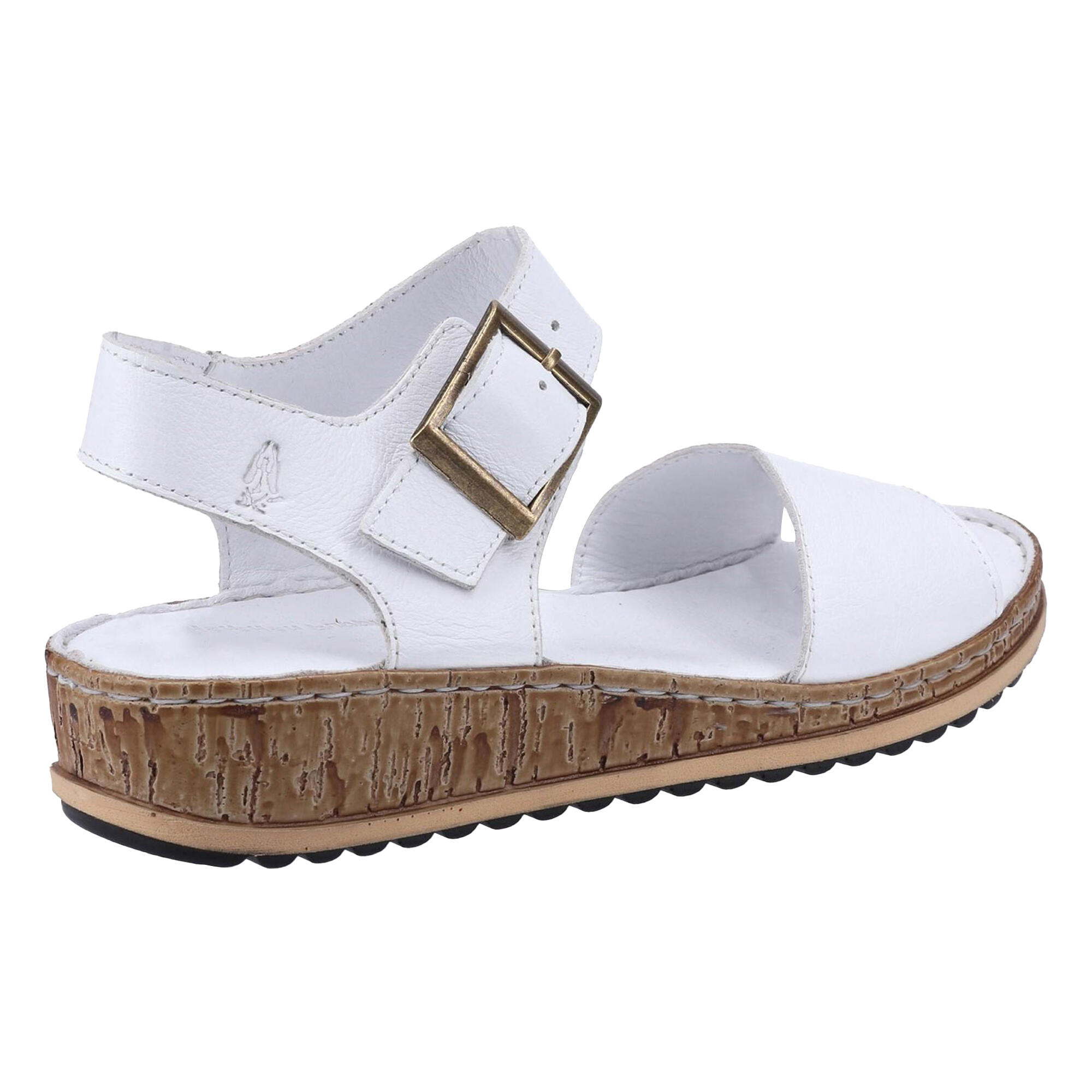 Sandalen "Ellie", Leder Damen Weiß 2/3