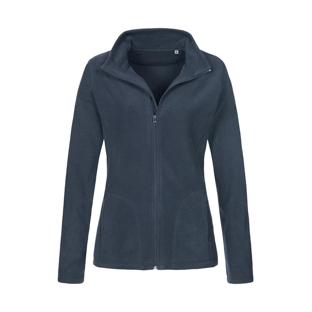 Womens/Ladies Fleece Jacket (Midnight Blue)