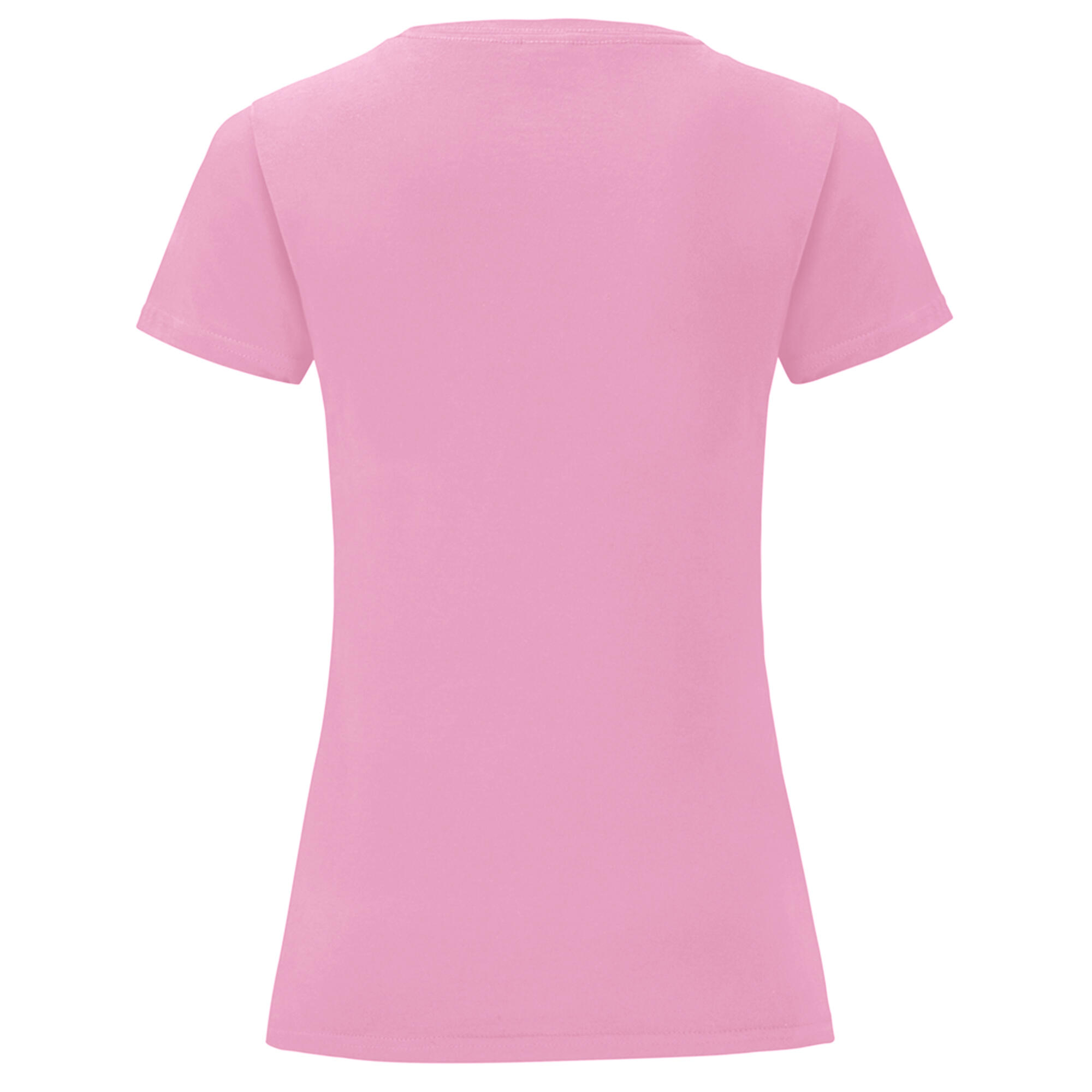 TShirt Iconic, kurzärmlig Damen Blassrosa 2/3
