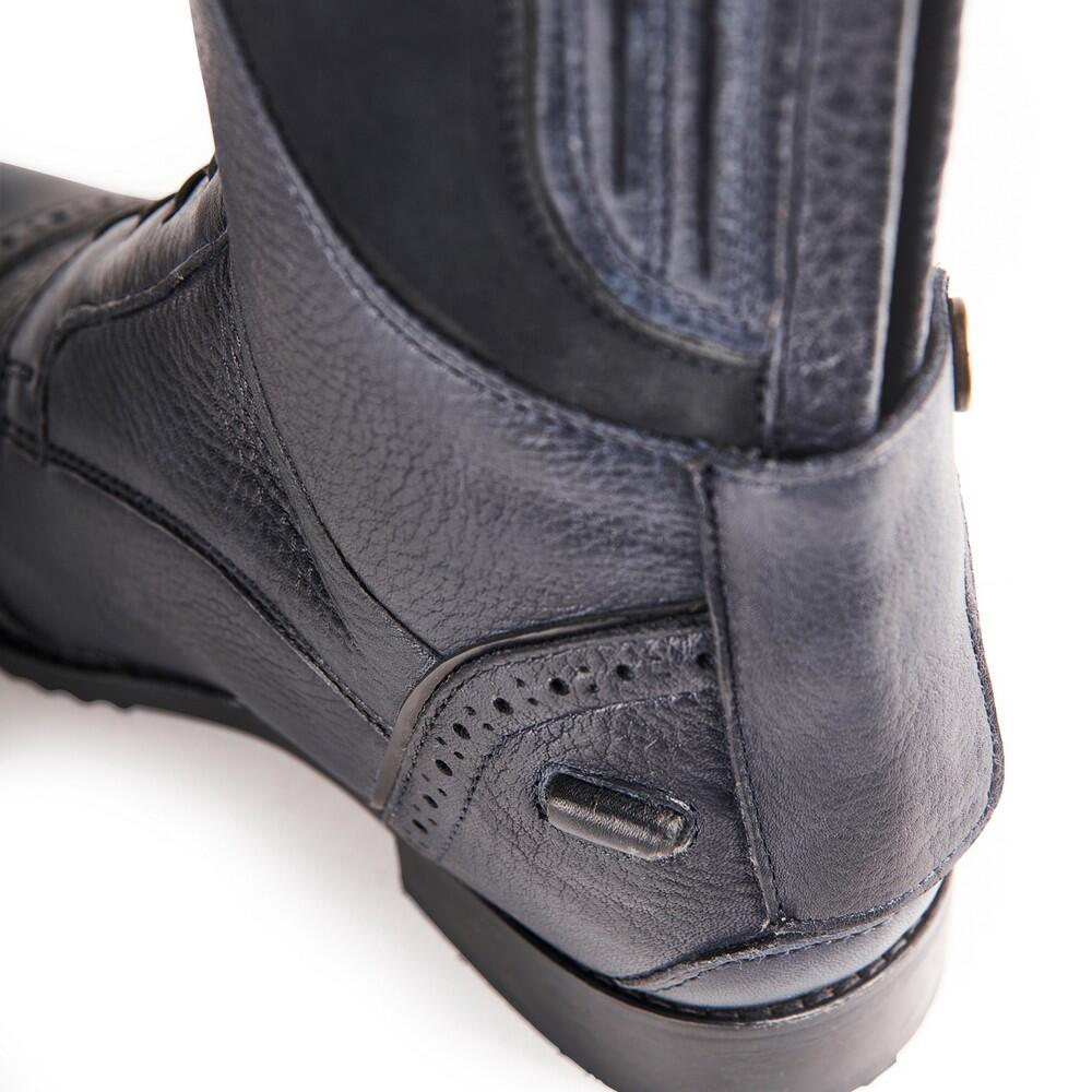 Womens/Ladies Constantina Leather Long Riding Boots (Navy) 3/4