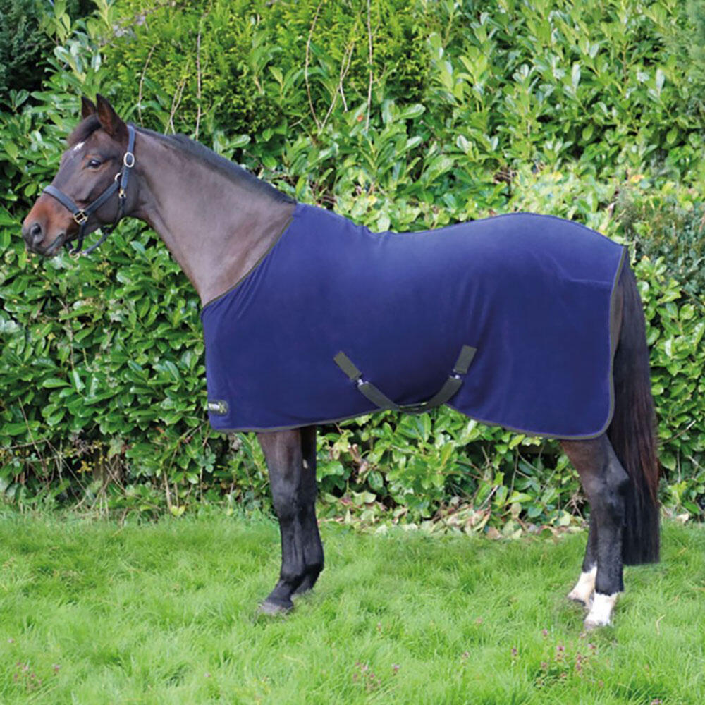 Couverture Polaire Pour Chevaux STORMX ORIGINAL (Bleu Marine / Gris) 2/2