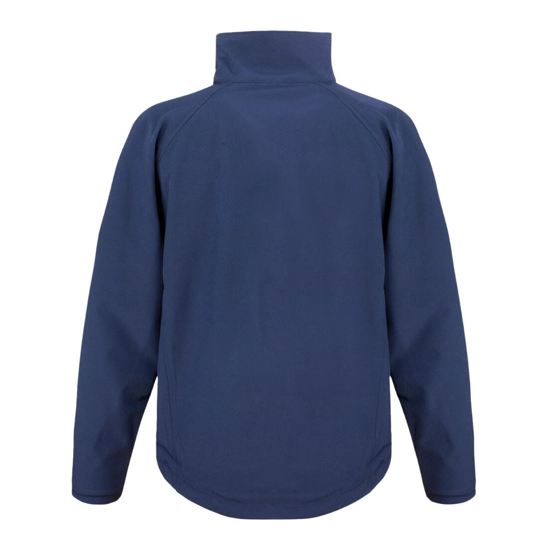Mens 2 Layer Base Softshell Breathable Wind Resistant Jacket (Navy Blue) 2/3
