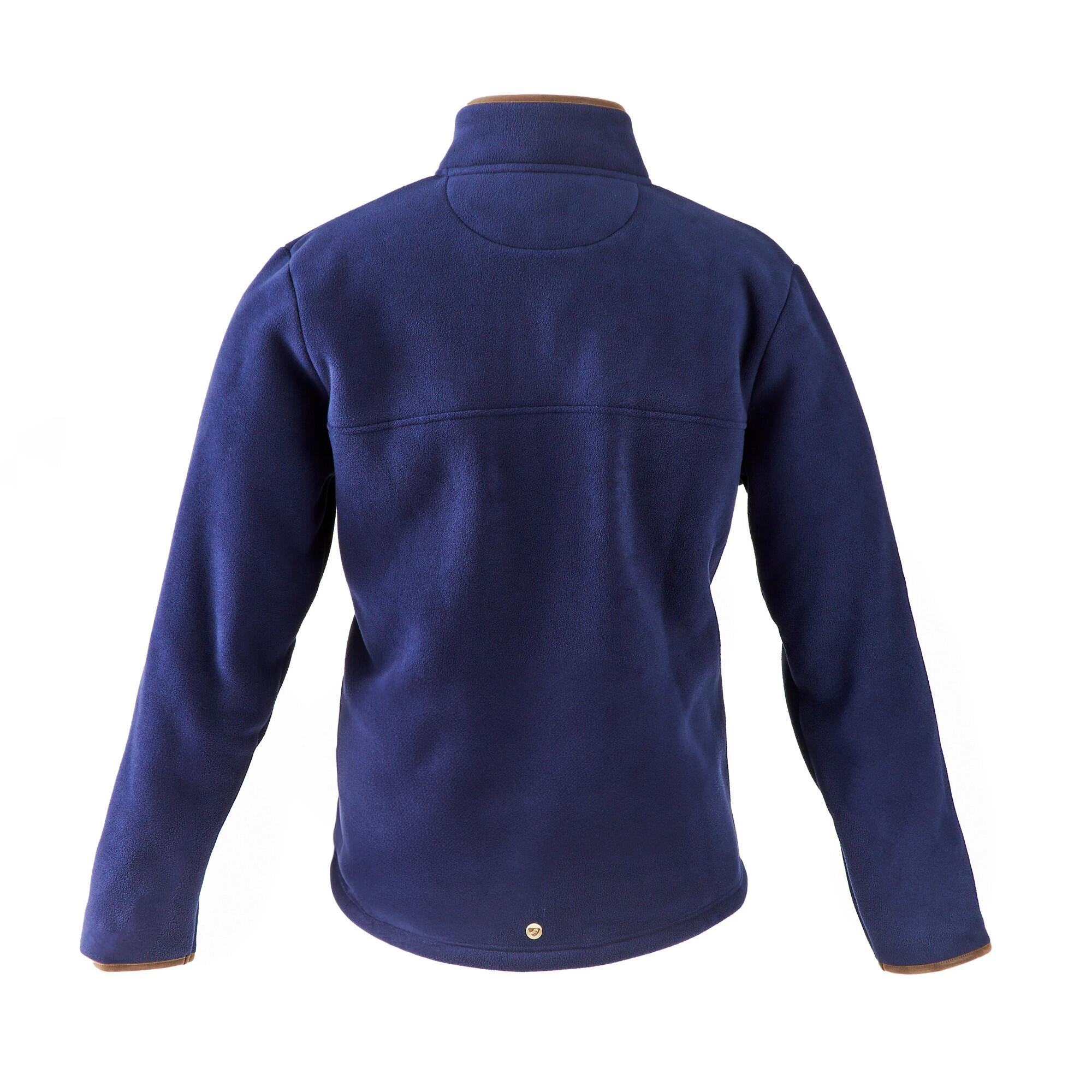 Mens Core Half Zip Fleece Jacket (Navy) 2/4