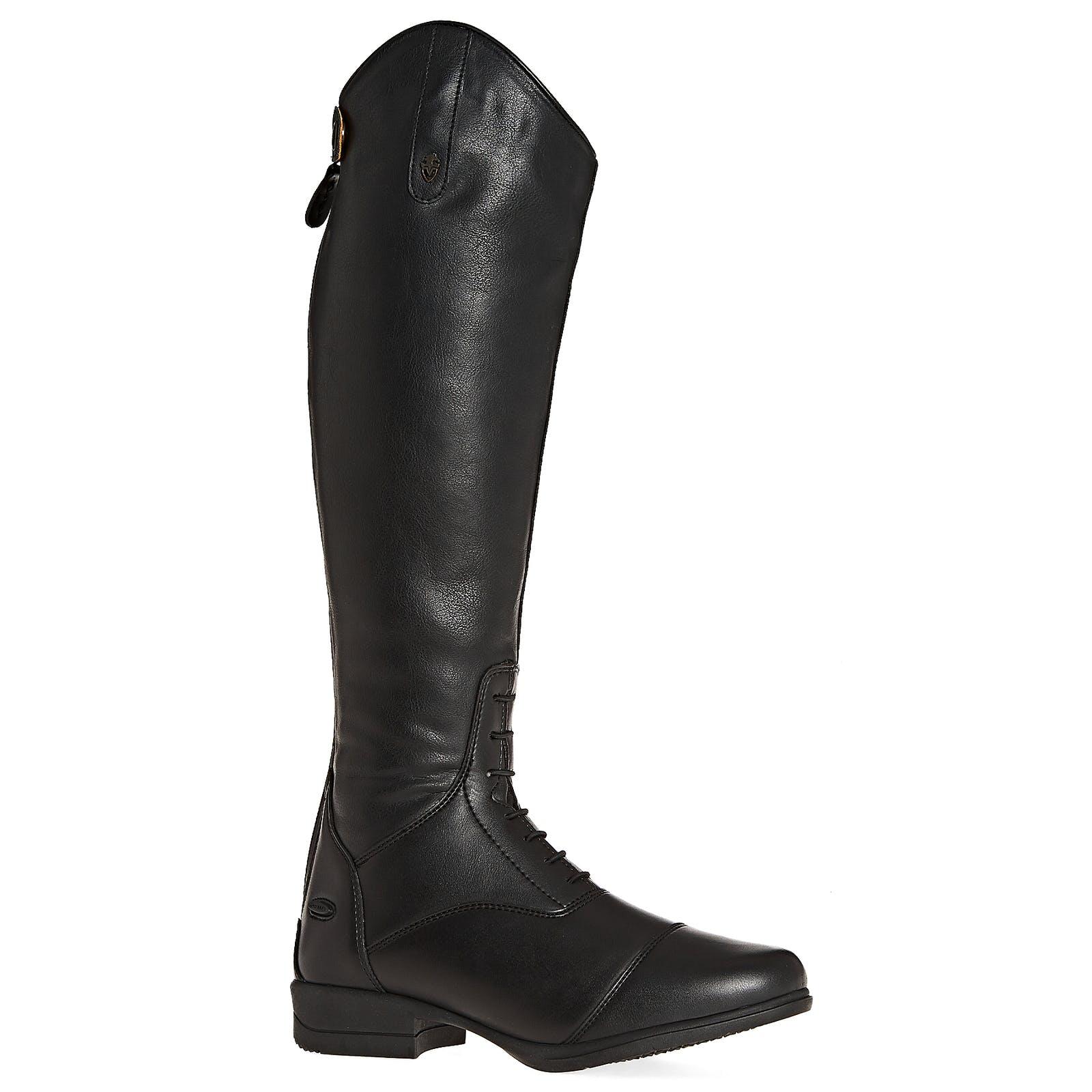 Womens/Ladies Luisa Long Riding Boots (Black) 4/5