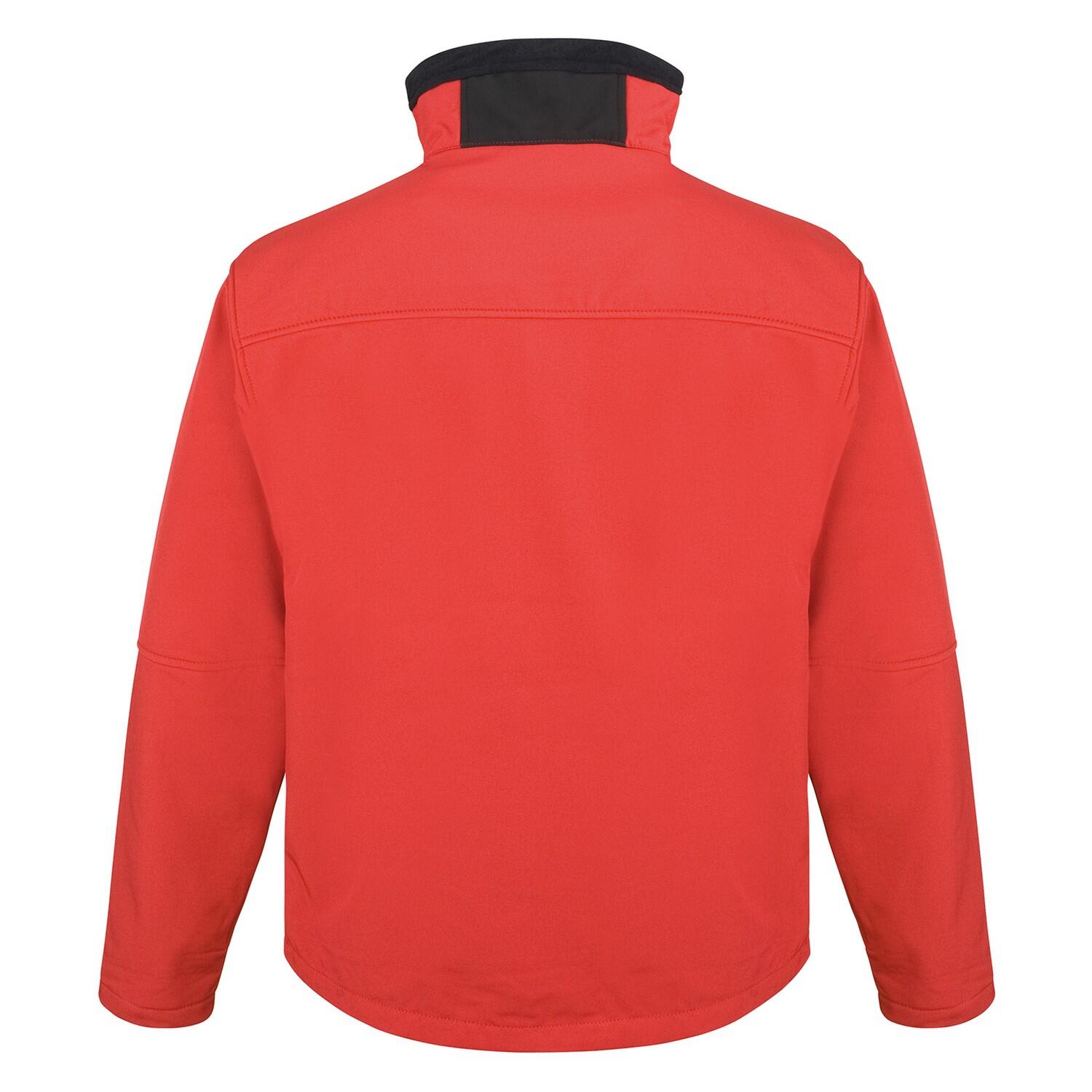 Mens Activity Soft Shell Jacket (Red) 2/3